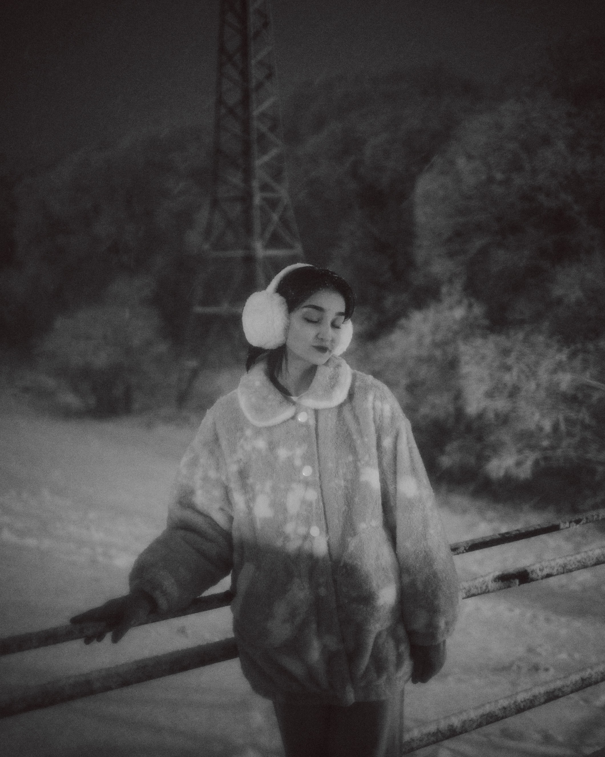 Снегопад. Фотограф Уссурийск