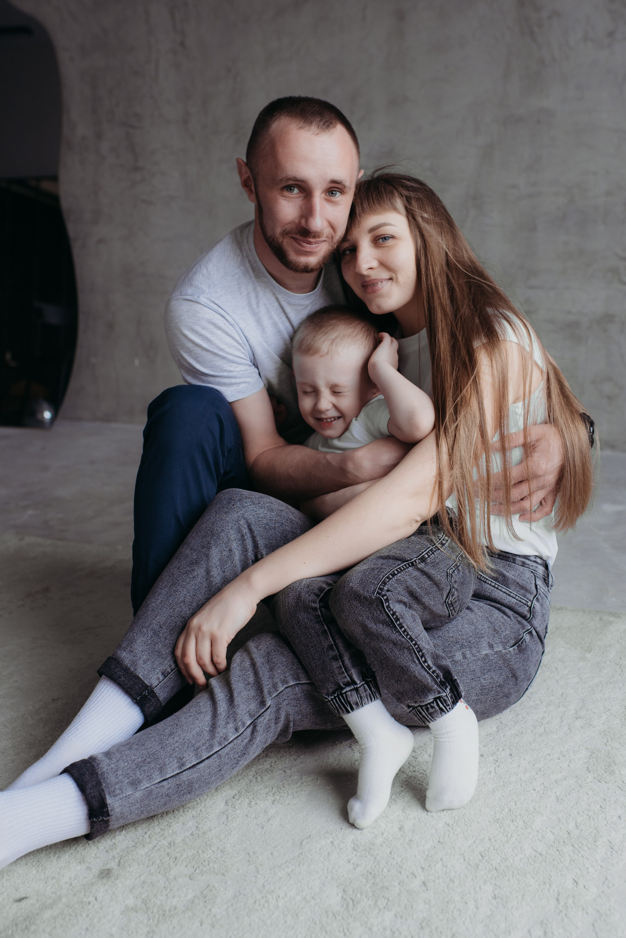 Вика, Леша и Саша. Семейный и детский фотограф в Новосибирске и Краснообске — Анна Ким