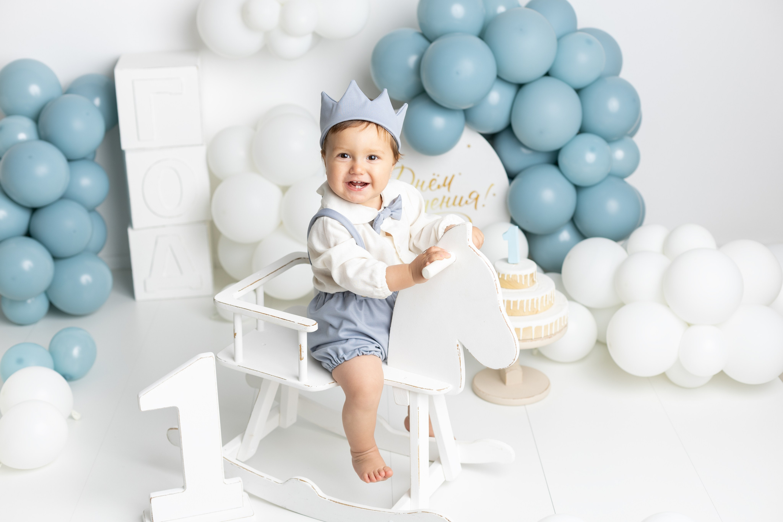 Фотосессия к первому дню рождения. Фотограф новорожденных, детский фотограф в г. Оренбурге Екатерина Козлова