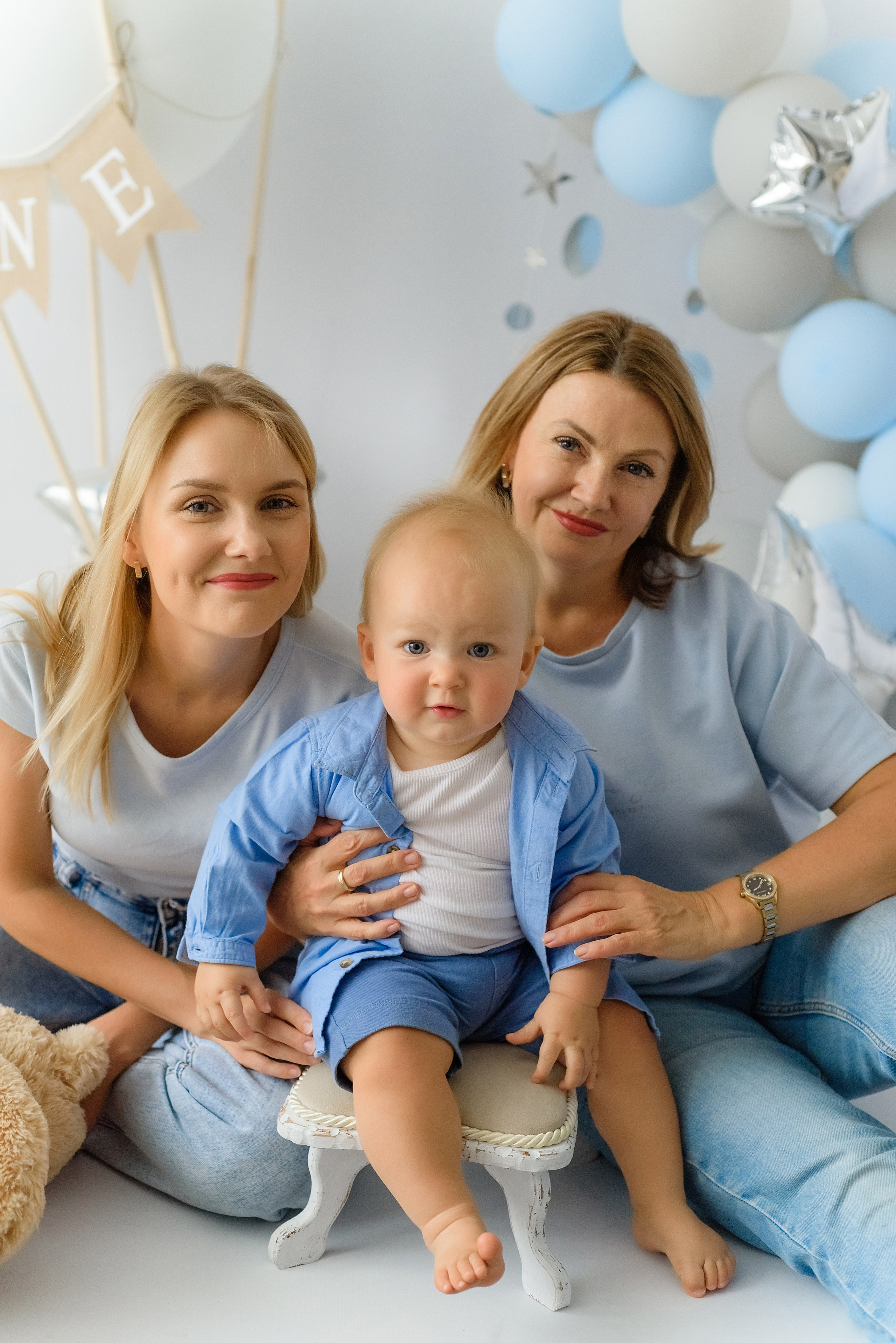 «Лунный свет» Юре 1 годик. Детский Фотограф |Фотограф на годик в Брянске Ирина Романова