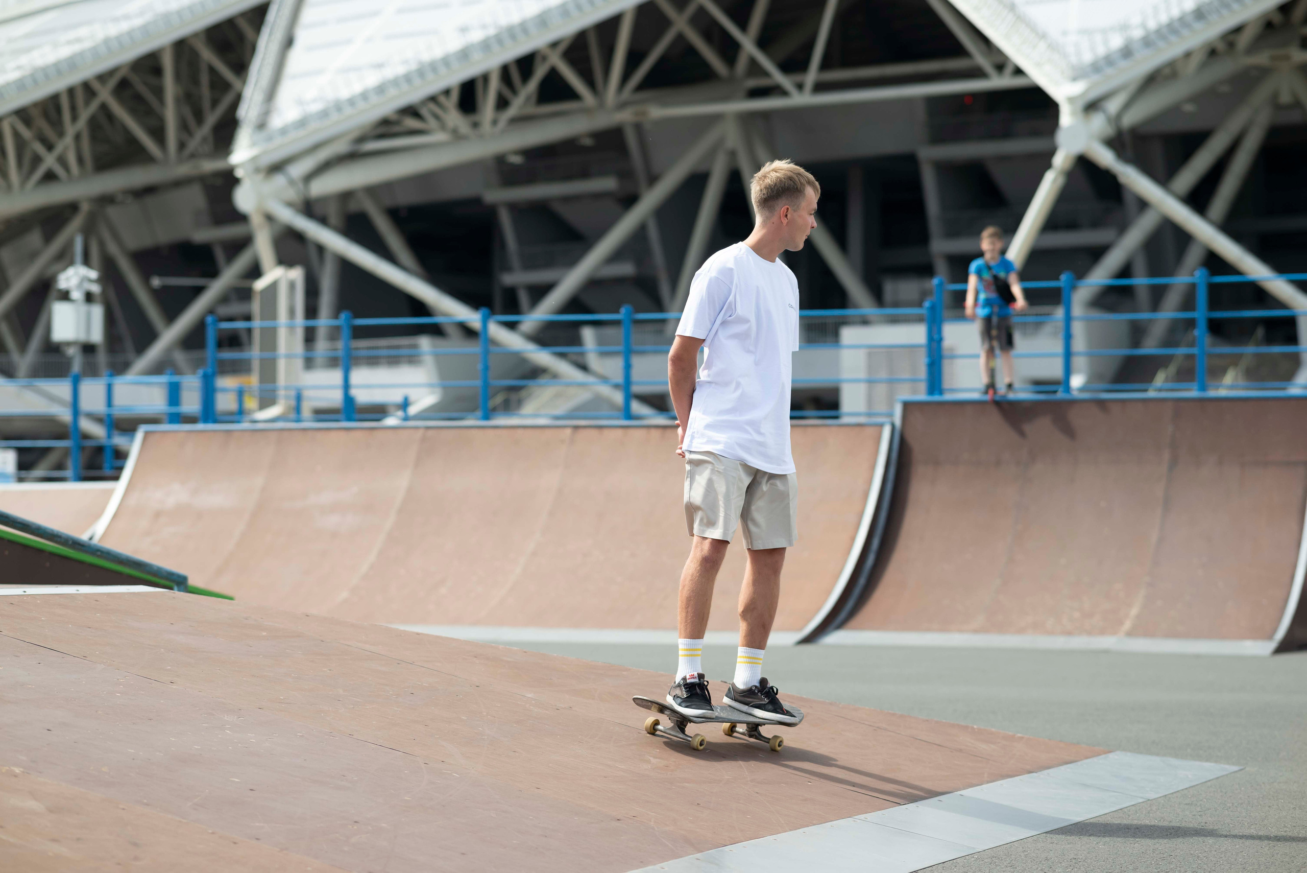 Скейт тренировка Тимура и Егора. Семейный, Детский, Контент фотограф в Самаре Renatto (Ренат Алимбиков)