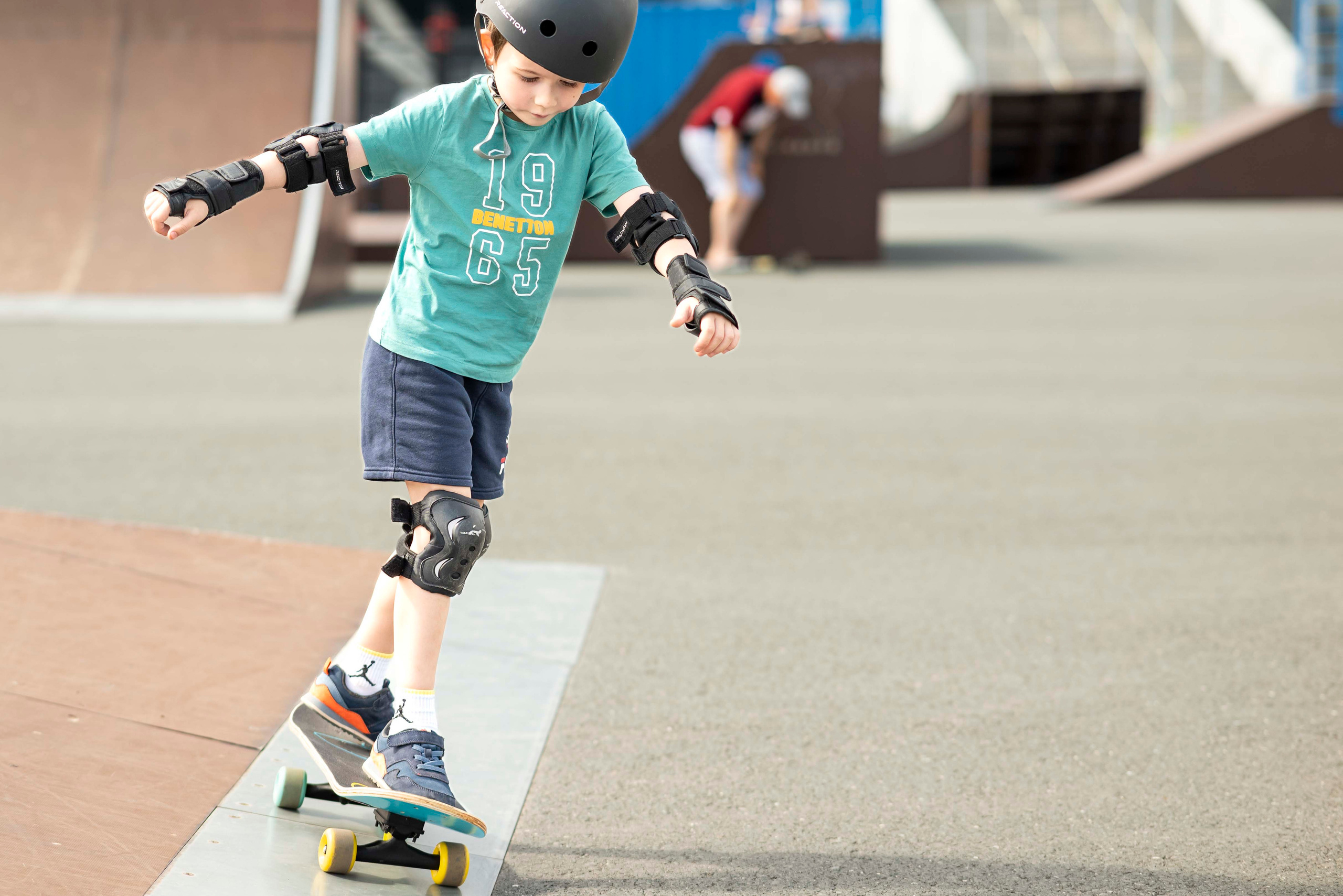 Скейт тренировка Тимура и Егора. Семейный, Детский, Контент фотограф в Самаре Renatto (Ренат Алимбиков)