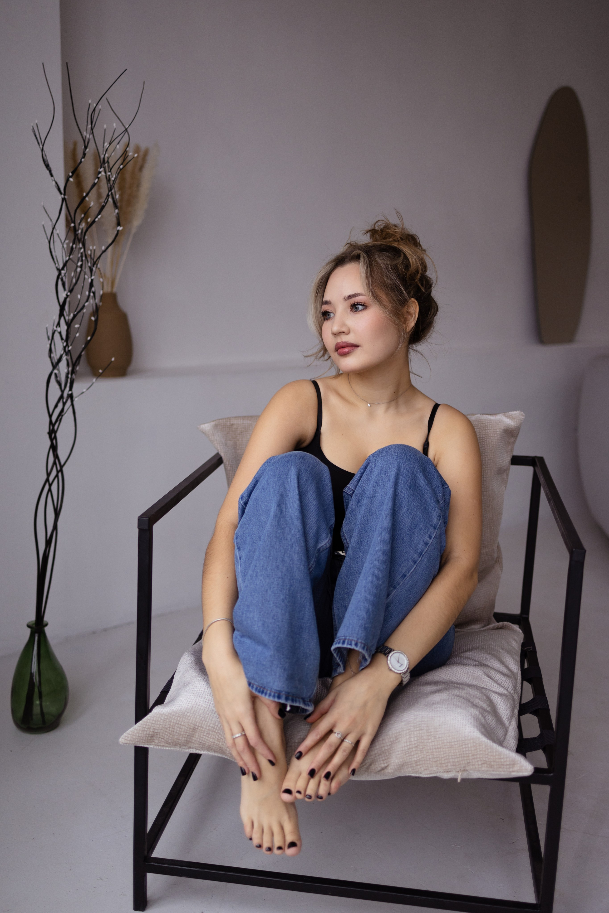 Женский студийный портрет (9.02.2025) г. Обнинск (Калужская обл.). Надежда Стар семейный и церковный фотограф в Жукове и Калужской области