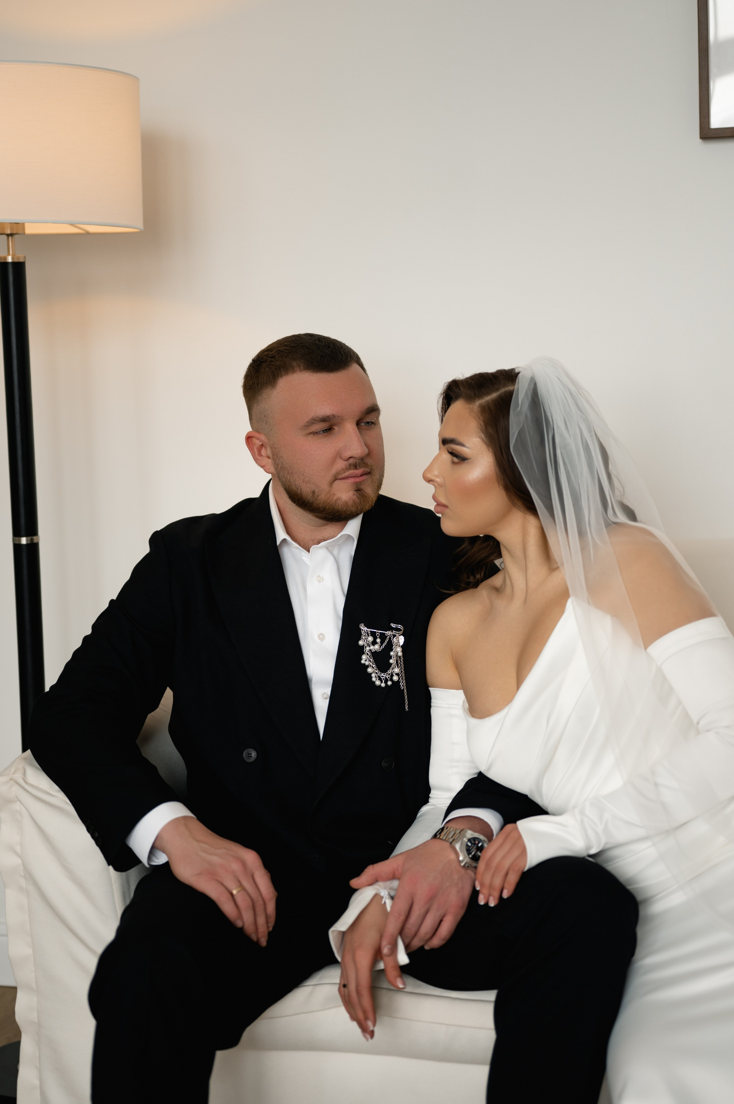 Свадебная фотосессия в студии. Свадебный и семейный фотограф в Краснодаре Алина Мельник