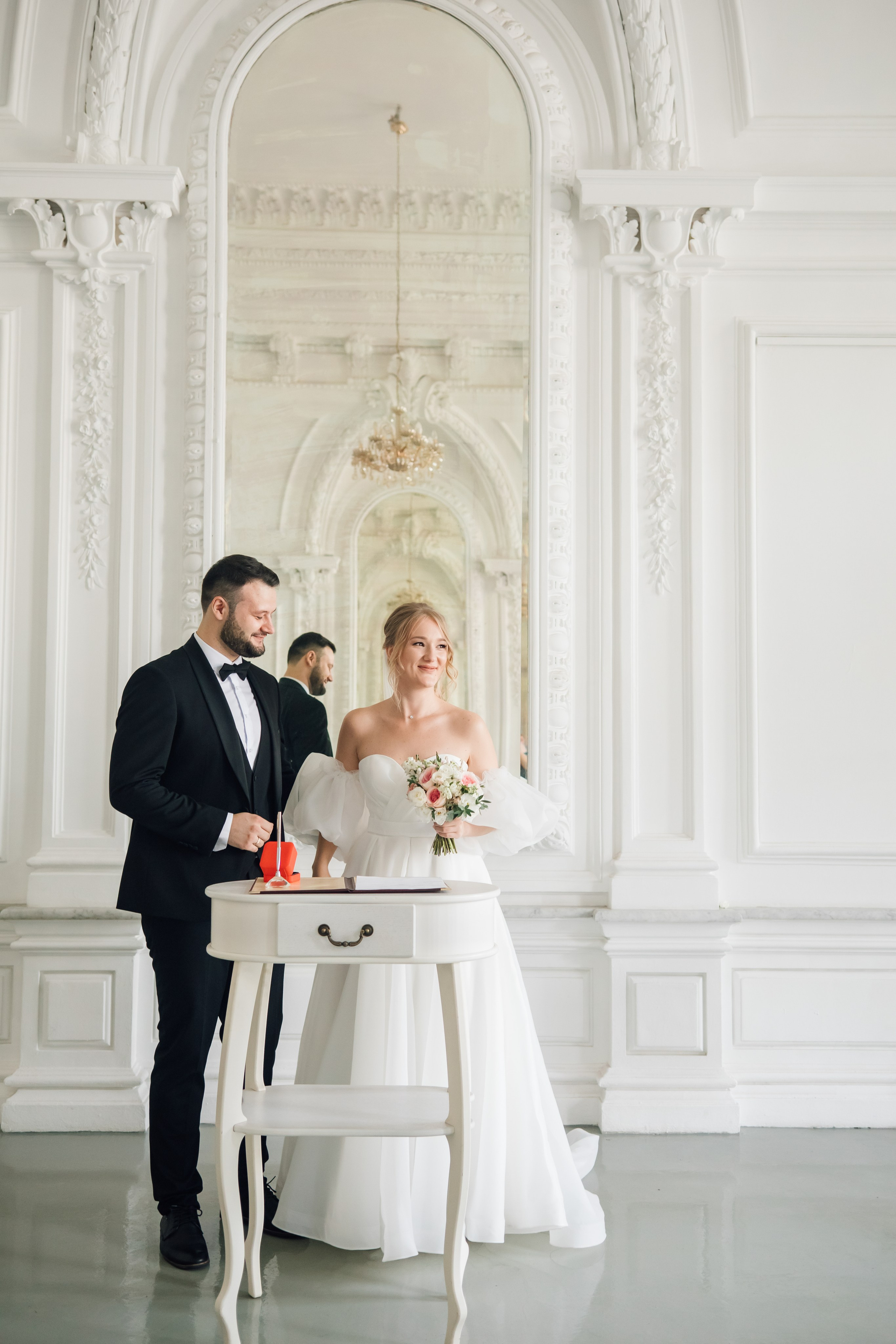 Катя и Салим, особняк Спиридонова. Свадебный и семейный фотограф в Москве Евгения Лисина