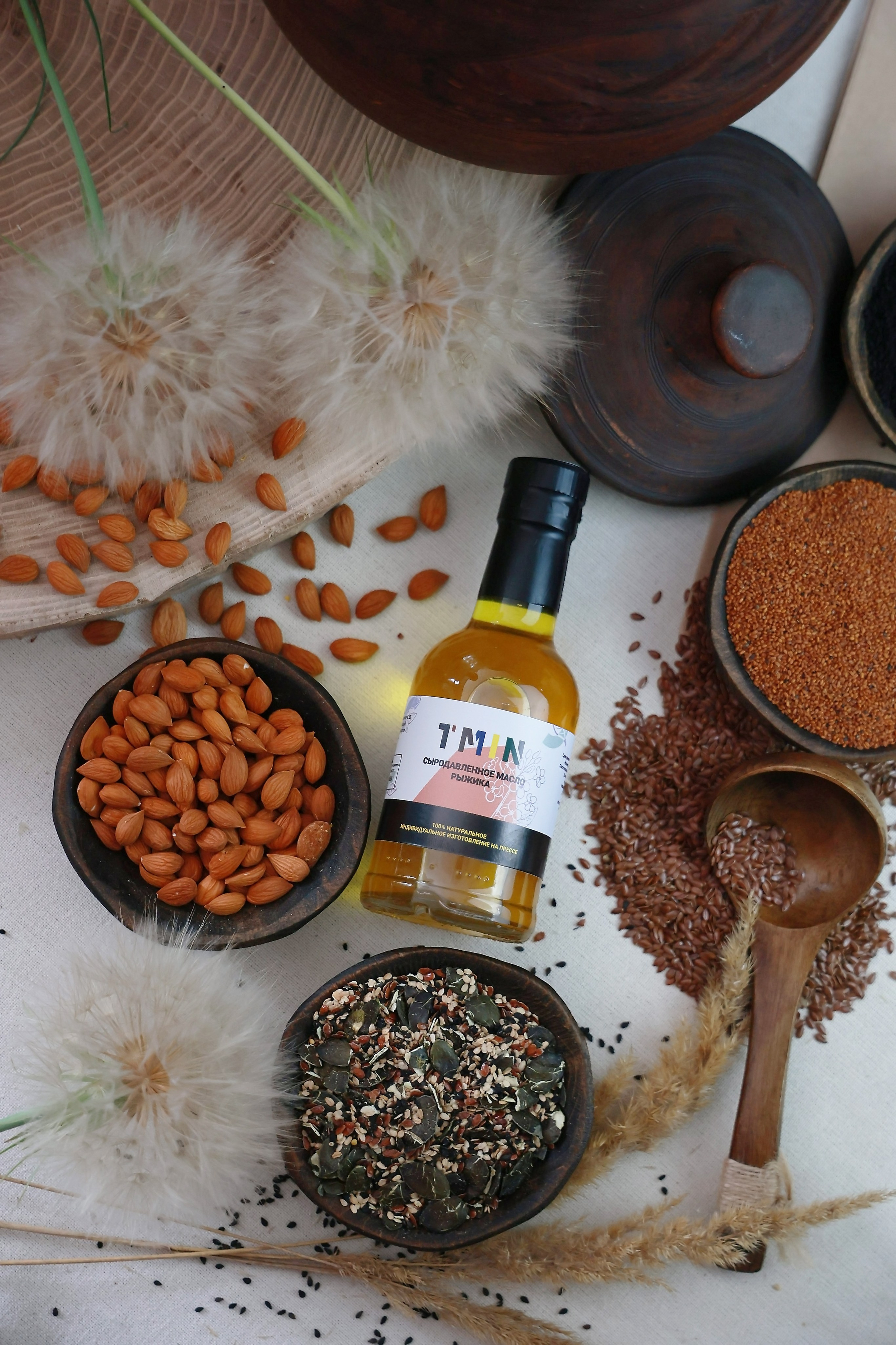 Масла холодного отжима «Tmin». Фотограф, видеограф