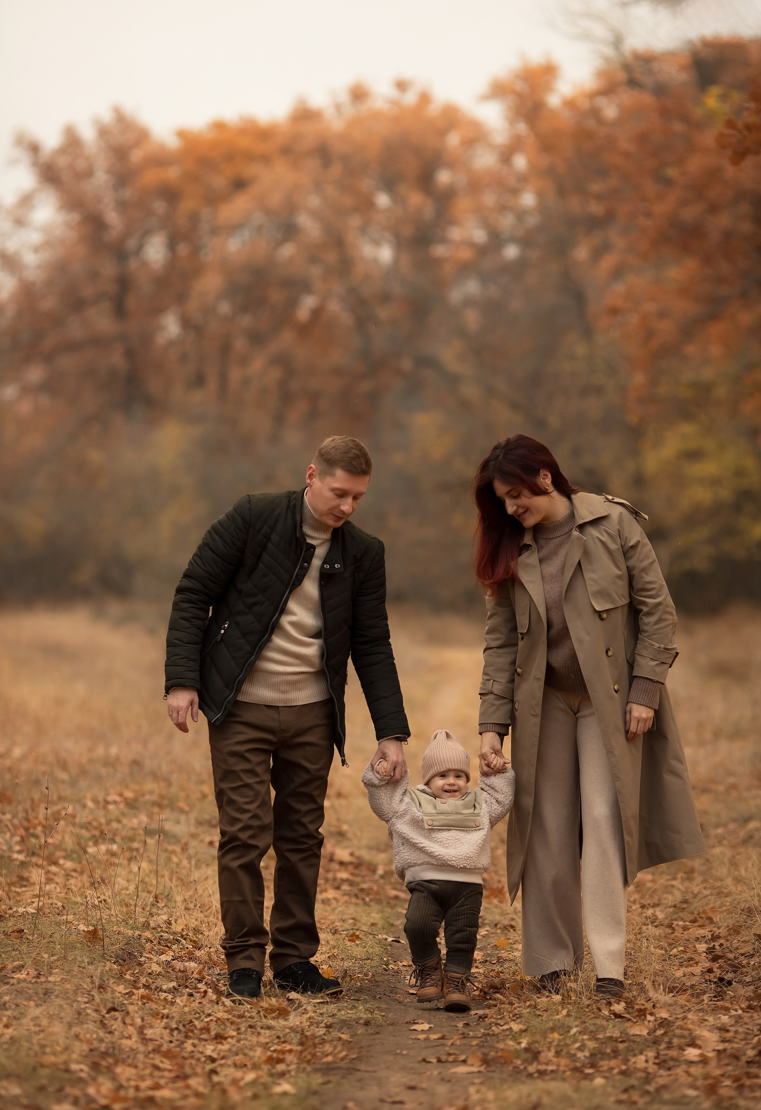Осень в лесу. Семейный и детский фотограф в Саратове Полина Коткина