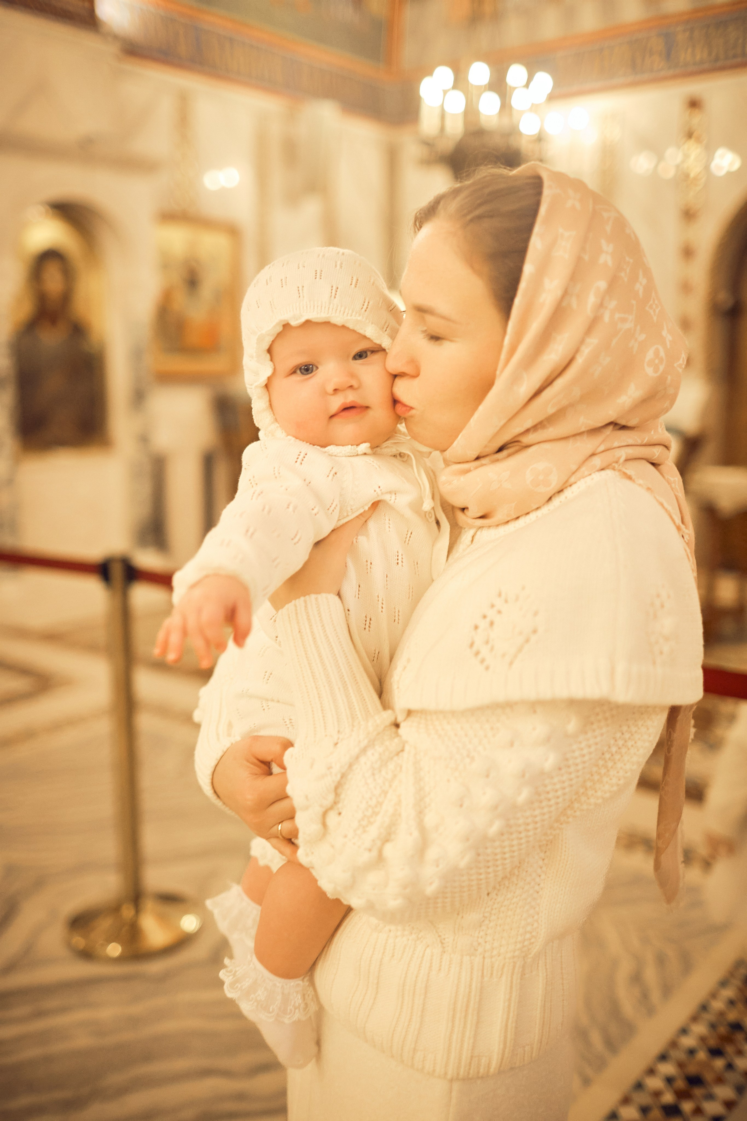 Таинство Крещения. Фотограф Москва|Ясенево Яна Новокрещенных