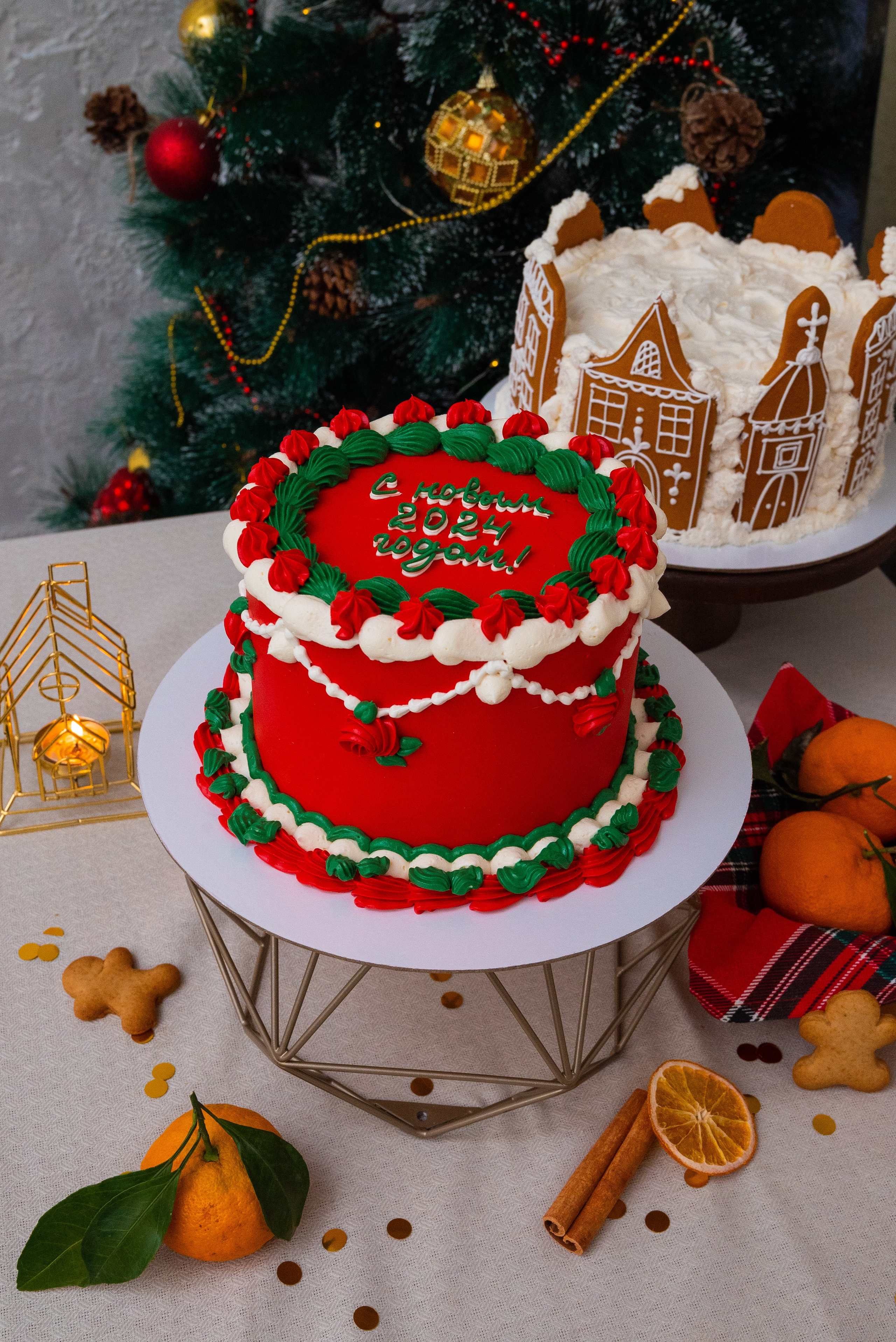 Новогодняя коллекция для кондитерской. Свадебный и семейный фотограф Юлия Чернобай | Подольск, Москва, Московская область