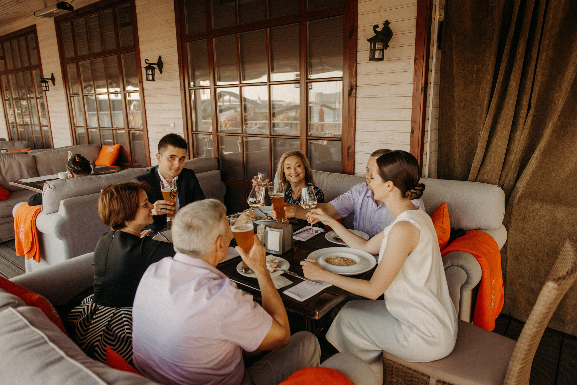 летняя семейная фотосессия с родителями