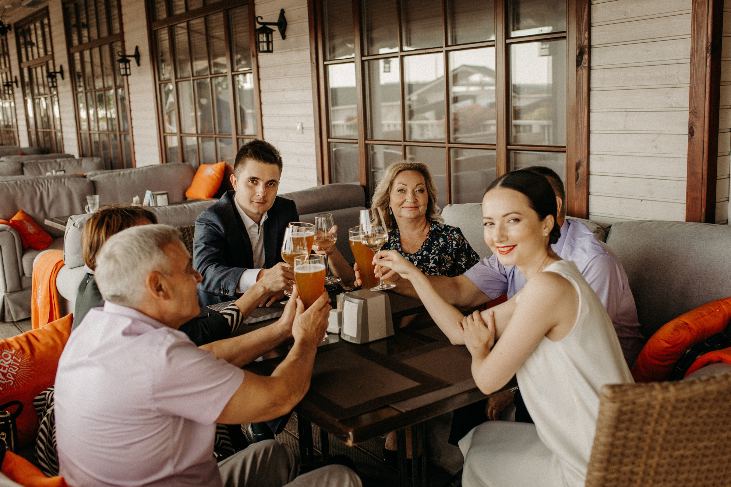 летняя семейная фотосессия с родителями