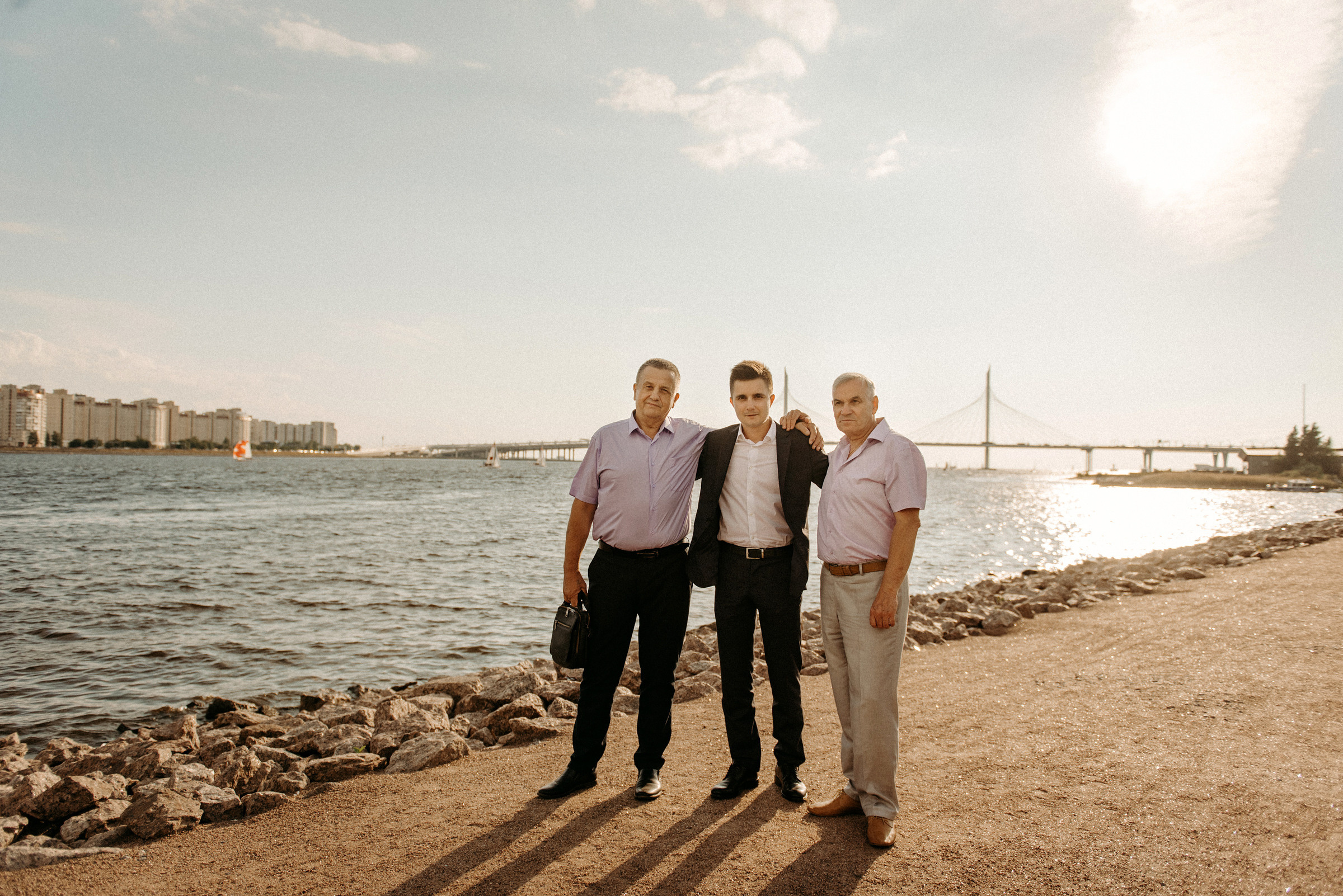 летняя семейная фотосессия с родителями