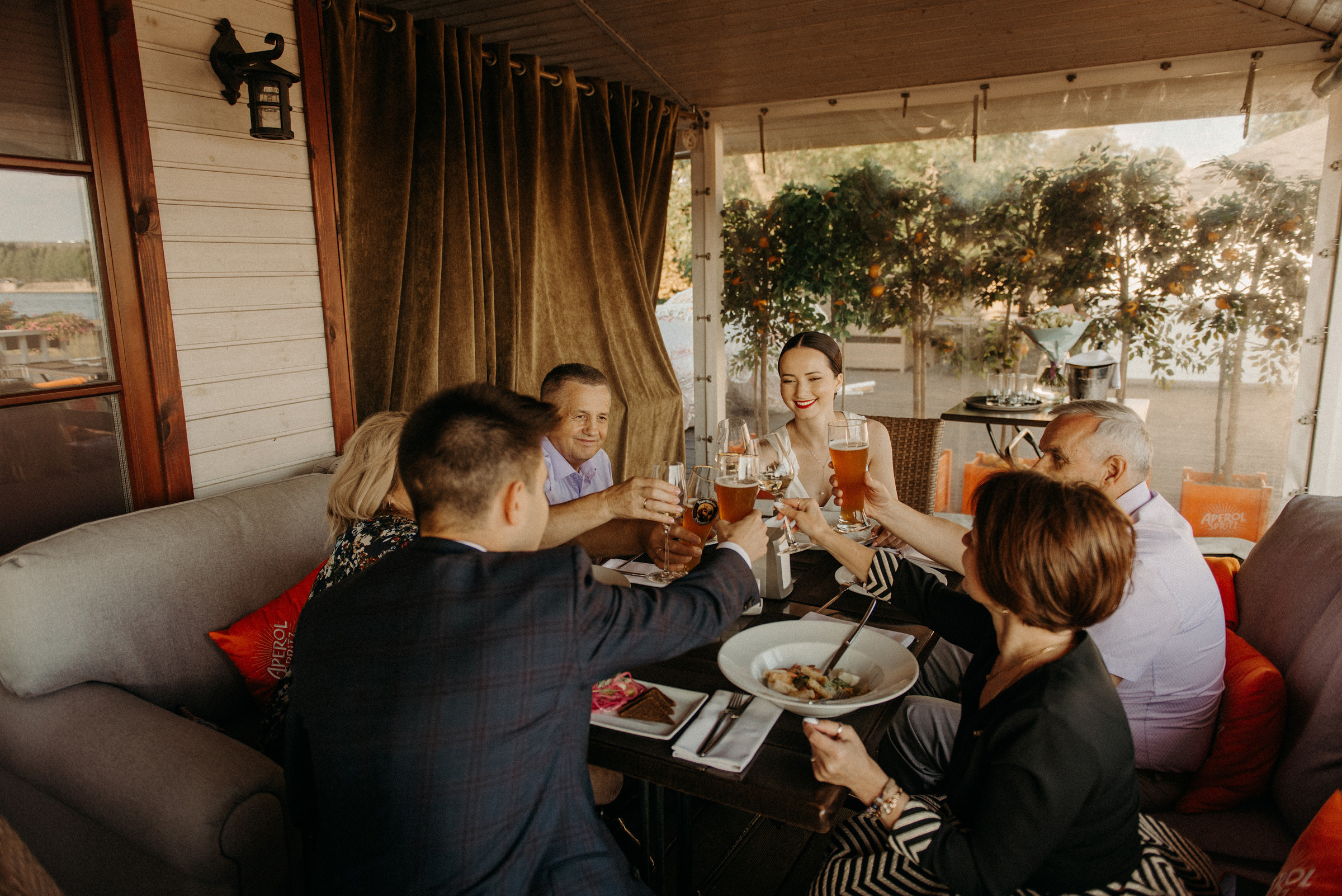 летняя семейная фотосессия с родителями