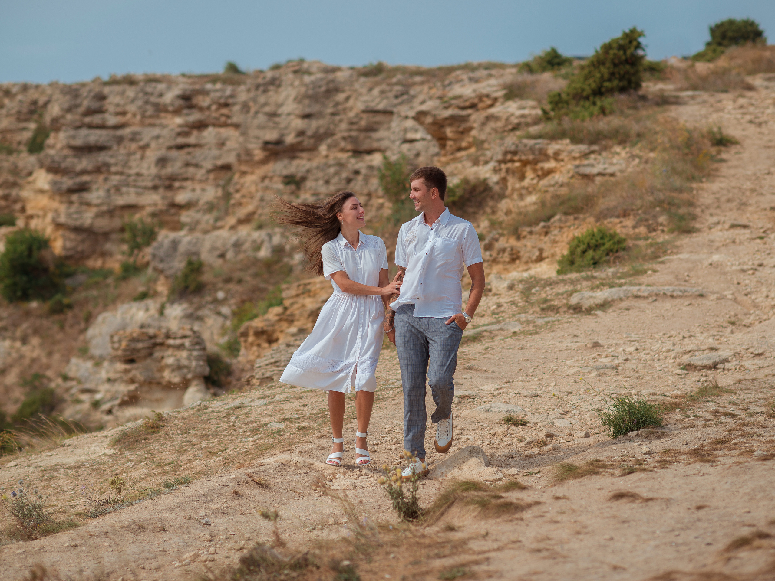 свадебная фотосессия у моря в Севастополе