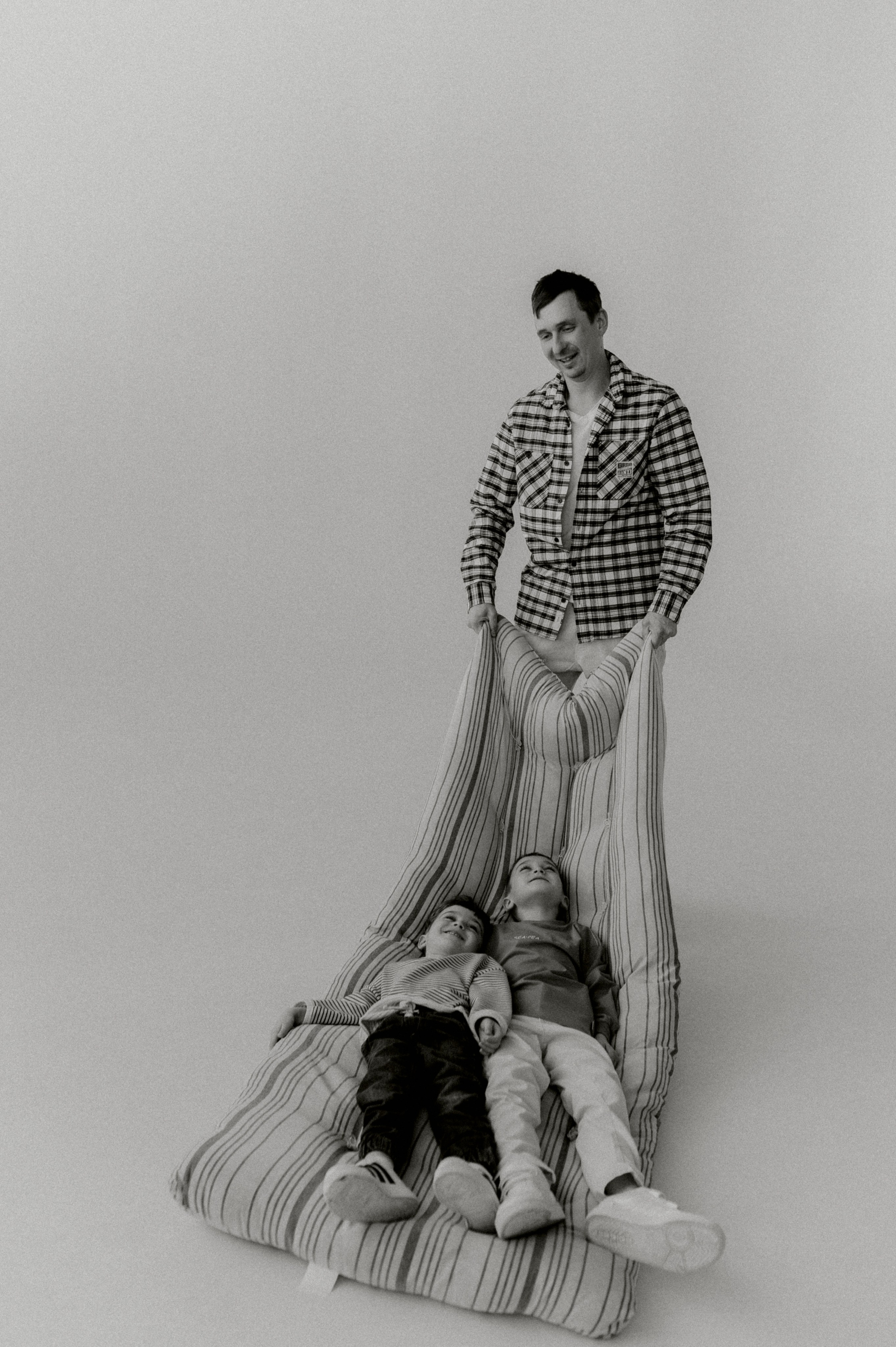 Ира, Дима, Демид и Мирон. Фотограф Мария Стрелкова