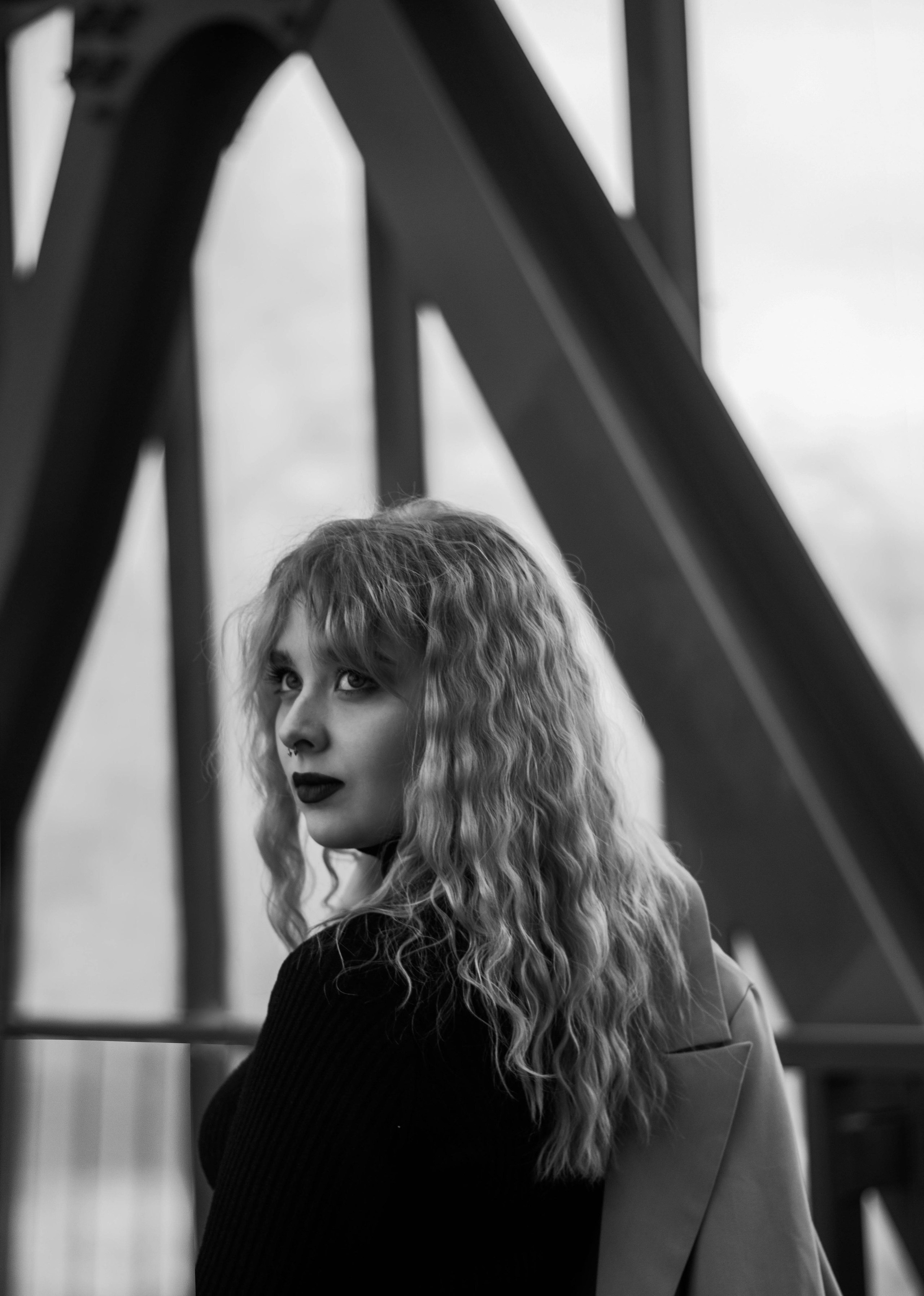 Зимняя фотопрогулка с Анастасией. Портретный фотограф в Москве Кислая Елизавета