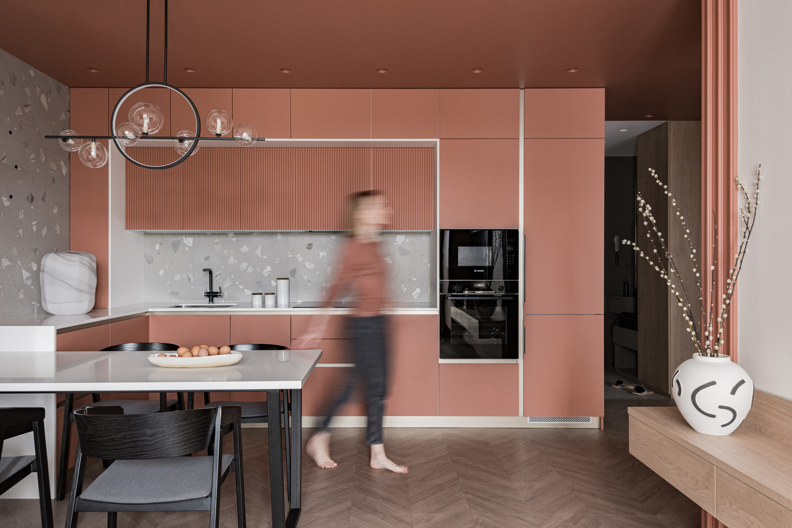 Квартира для молодого человека. Дизайнер Анна Хащенко. Мебель на заказ