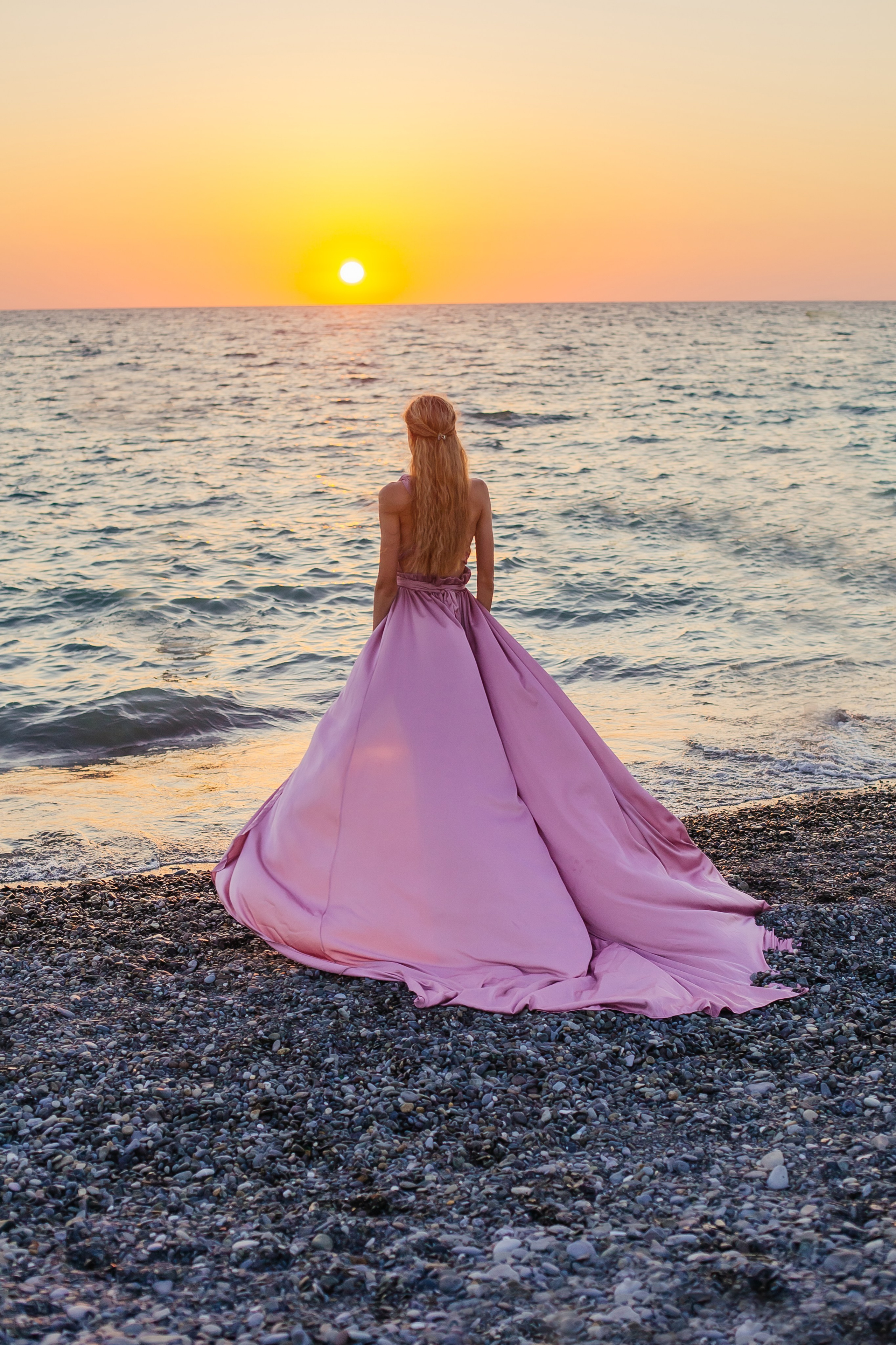 Летняя фотосессия для туристов в Сочи на пляже Ривьера