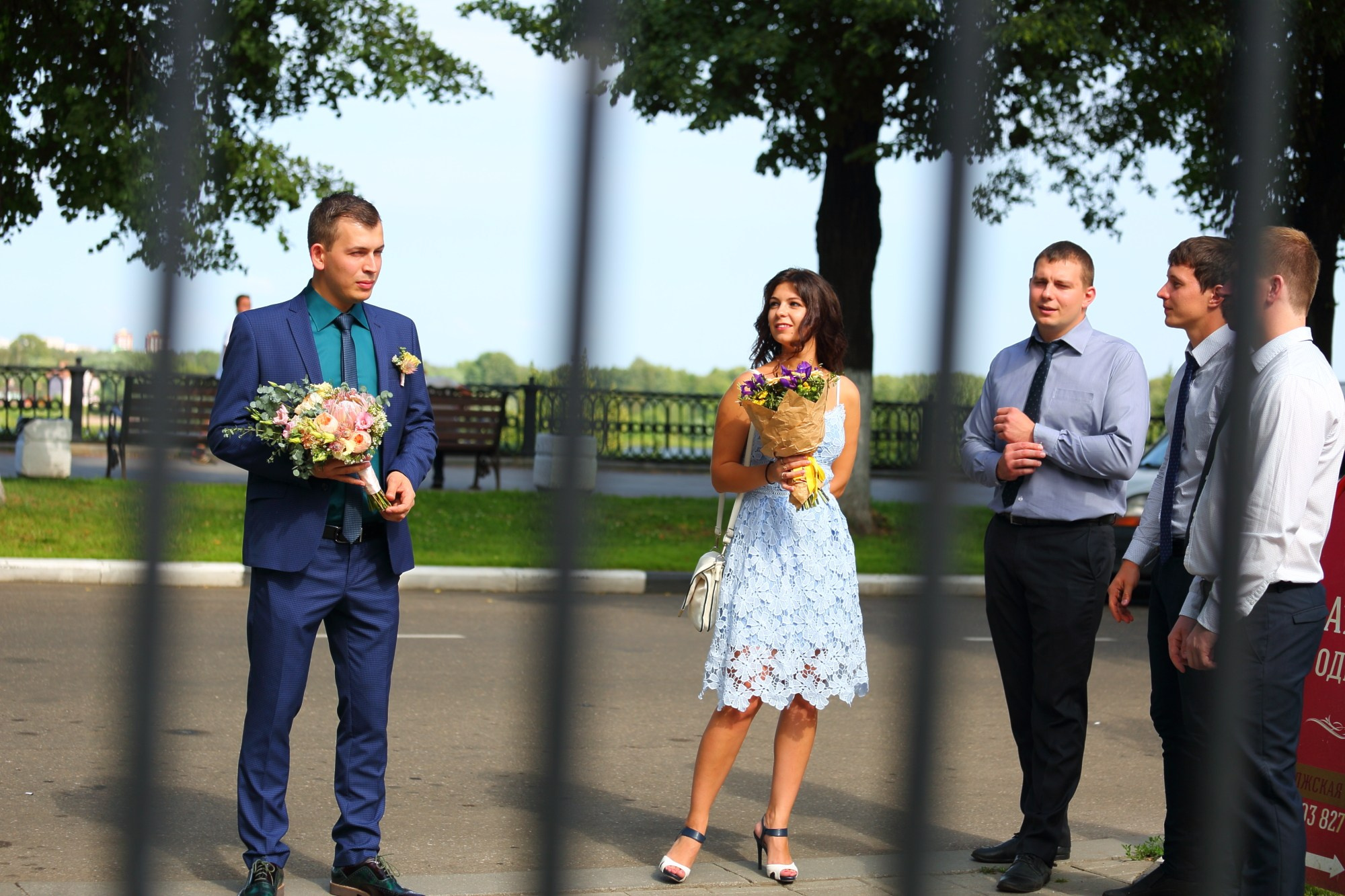 Выездная регистрация в красивом месте в Ярославле. Свадебный и репортажный фотограф в Ярославле и Санкт-Петербурге Роман Микрюков