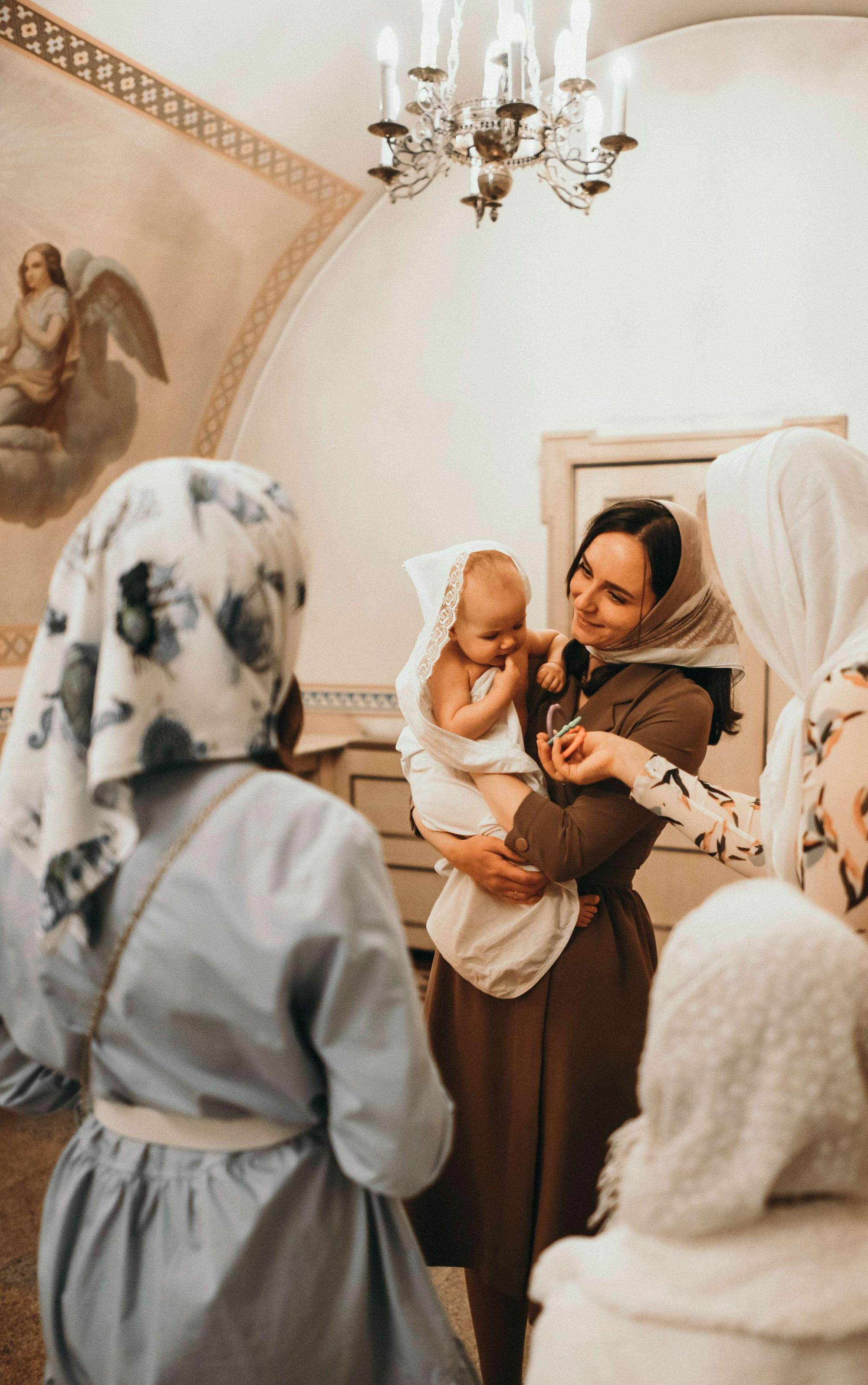 Крещение Авроры. Семейный и свадебный фотограф в Санкт-Петербурге Яна