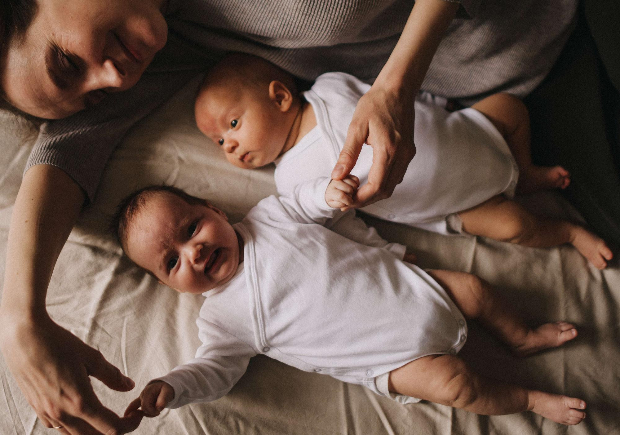 Двойняшки Леночка и Миша. Семейный и свадебный фотограф в Санкт-Петербурге Яна