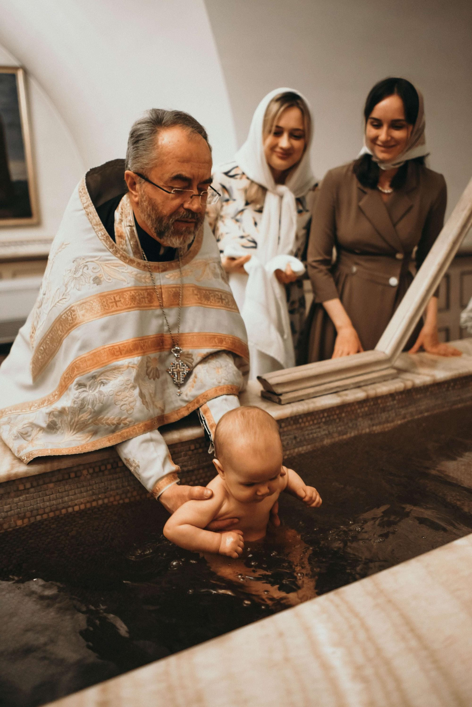 Крещение Авроры. Семейный и свадебный фотограф в Санкт-Петербурге Яна