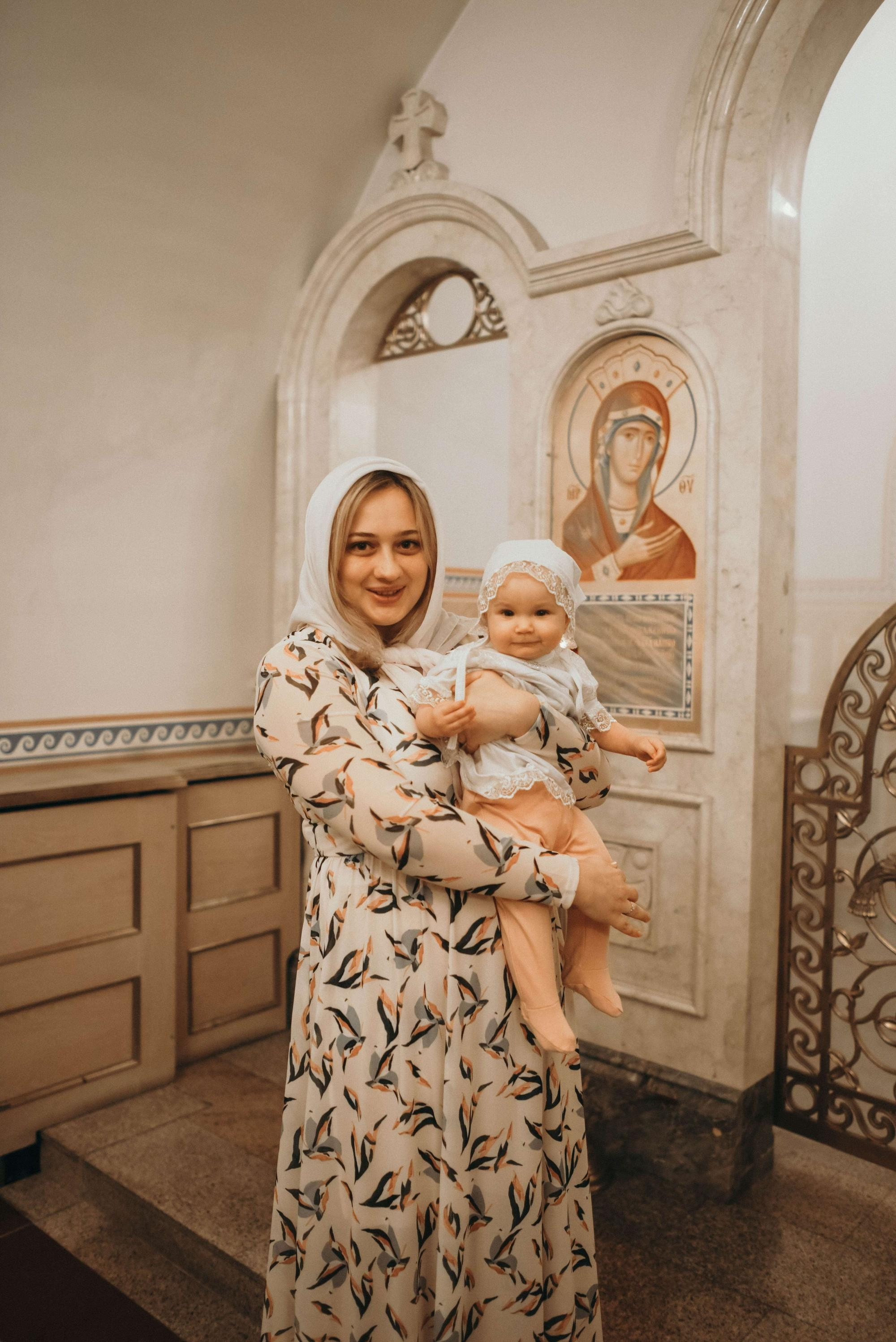 Крещение Авроры. Семейный и свадебный фотограф в Санкт-Петербурге Яна