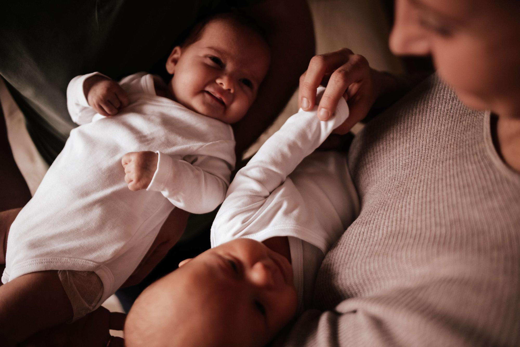 Двойняшки Леночка и Миша. Семейный и свадебный фотограф в Санкт-Петербурге Яна