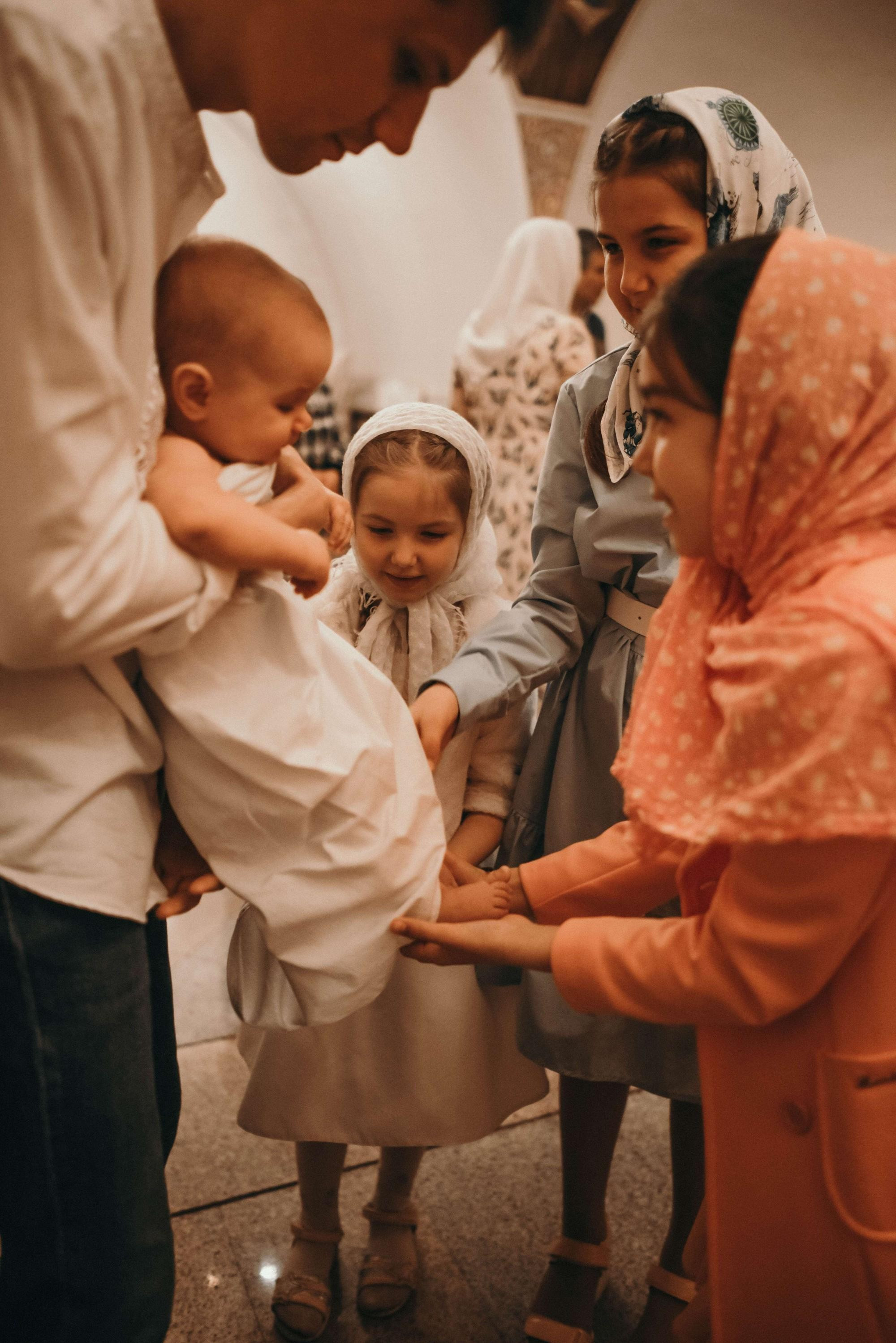 Крещение Авроры. Семейный и свадебный фотограф в Санкт-Петербурге Яна