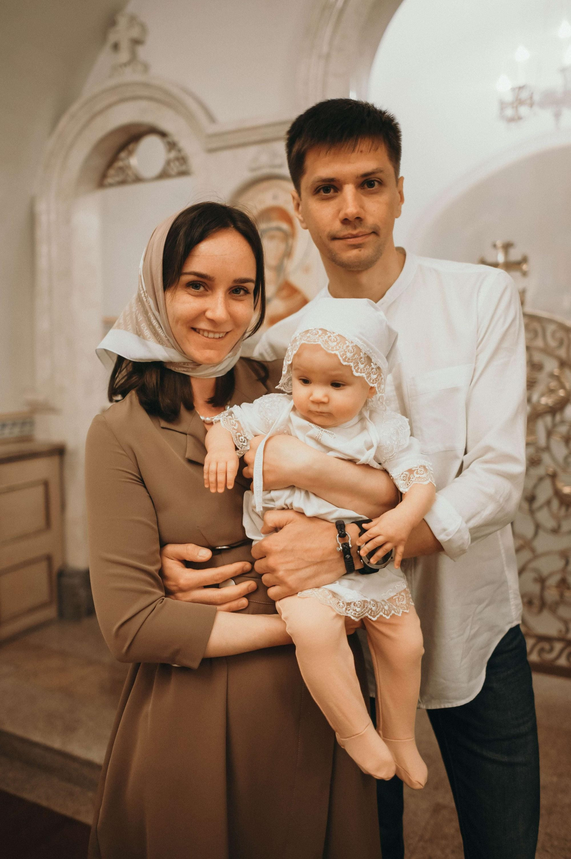 Крещение Авроры. Семейный и свадебный фотограф в Санкт-Петербурге Яна