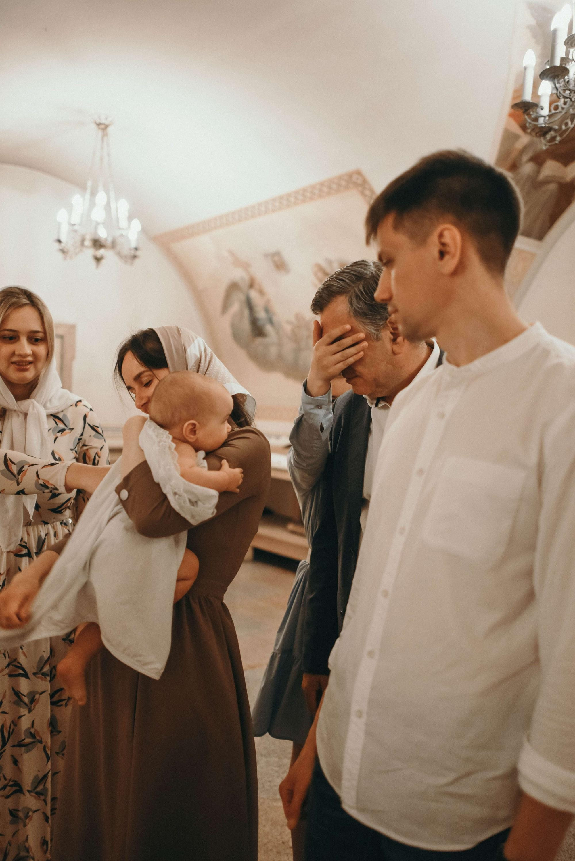 Крещение Авроры. Семейный и свадебный фотограф в Санкт-Петербурге Яна