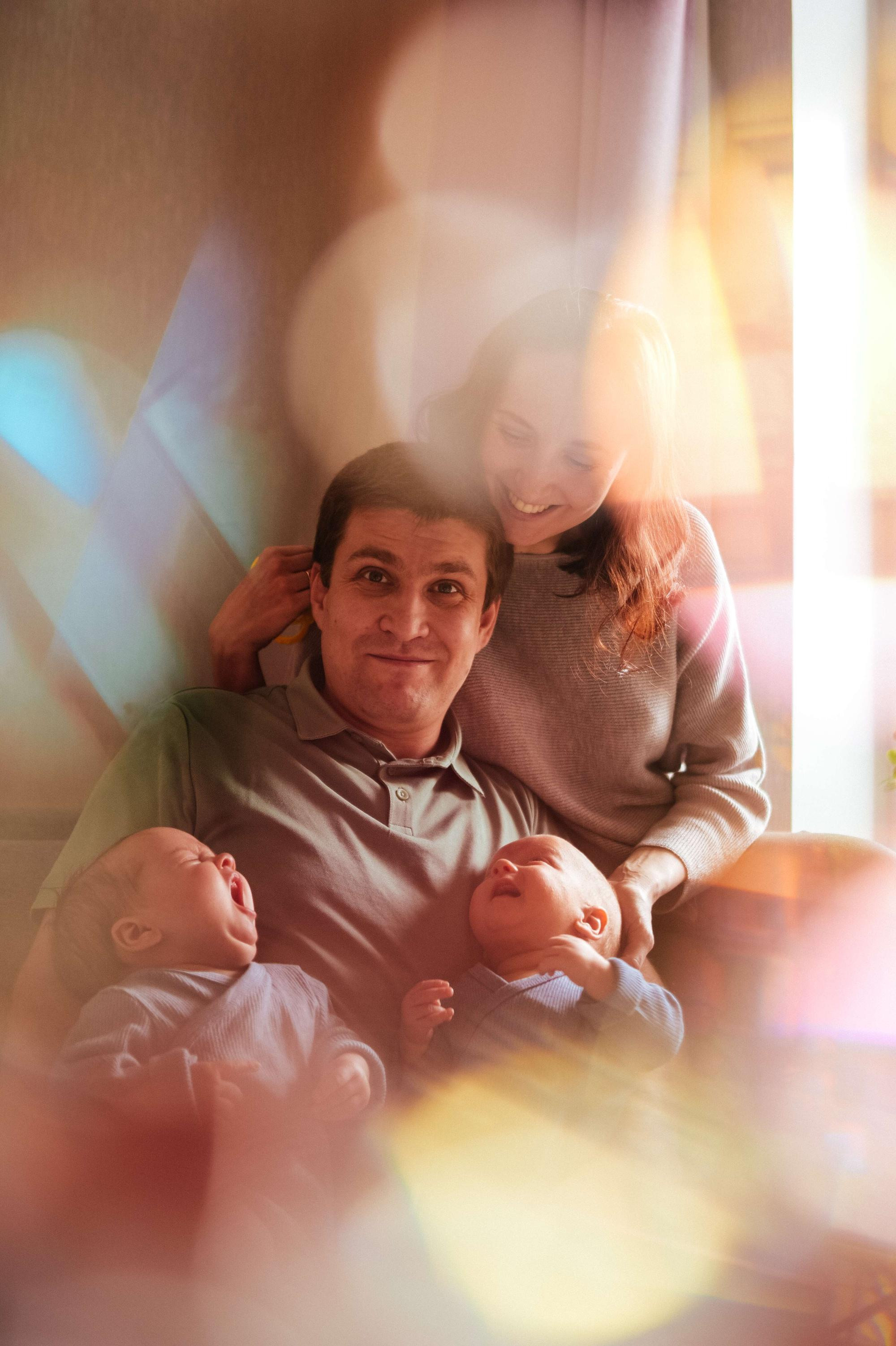 Двойняшки Леночка и Миша. Семейный и свадебный фотограф в Санкт-Петербурге Яна