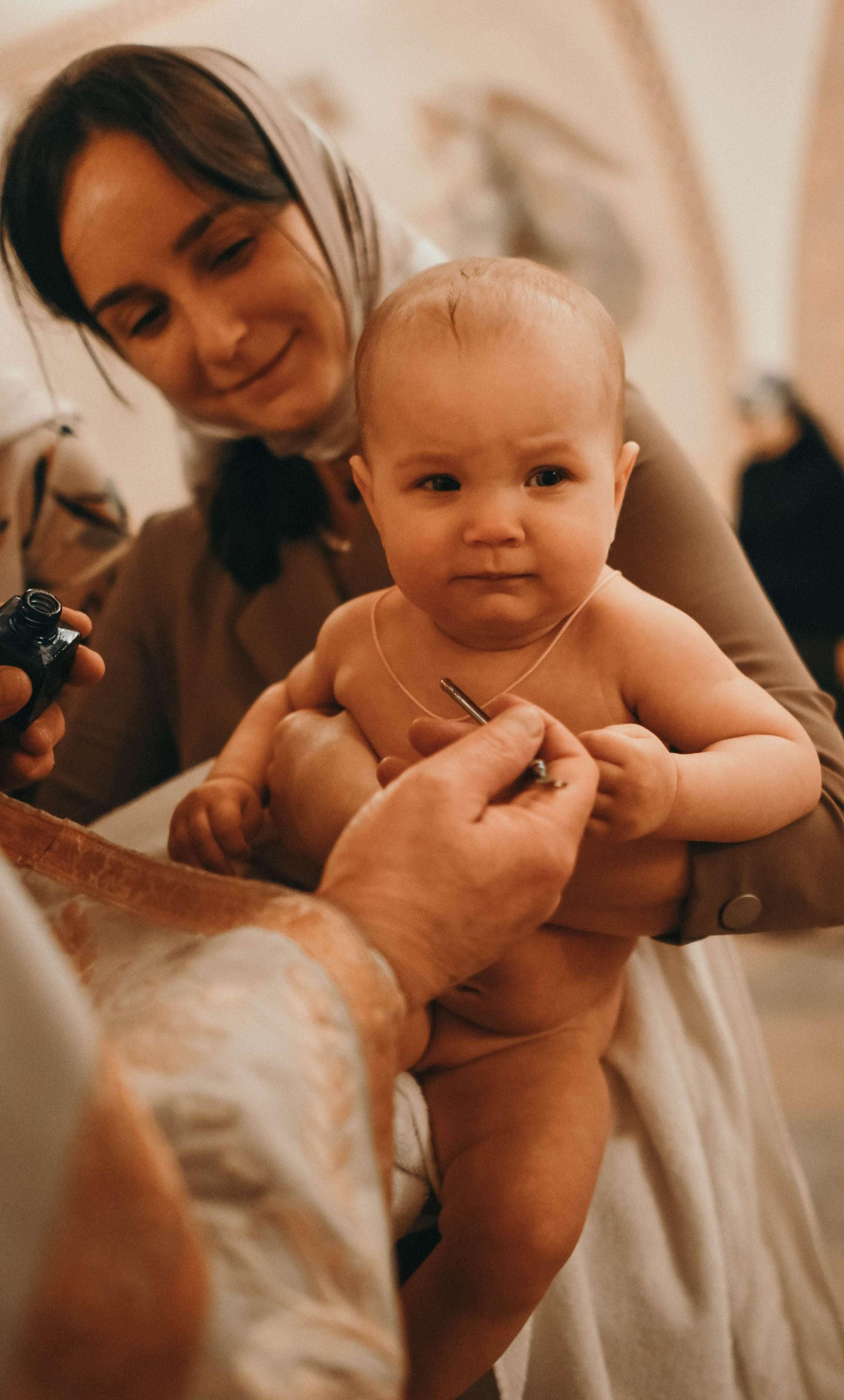 Крещение Авроры. Семейный и свадебный фотограф в Санкт-Петербурге Яна