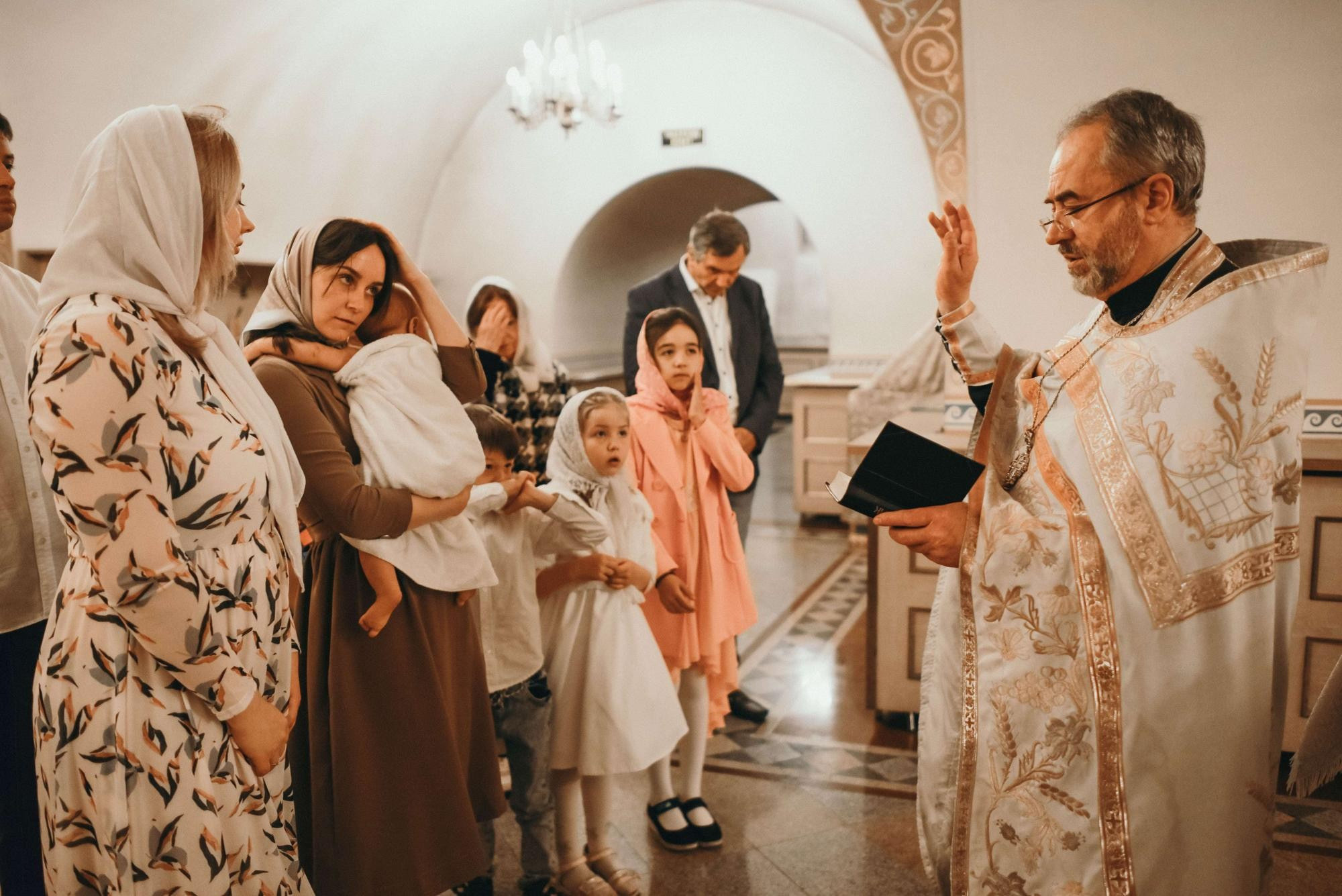 Крещение Авроры. Семейный и свадебный фотограф в Санкт-Петербурге Яна