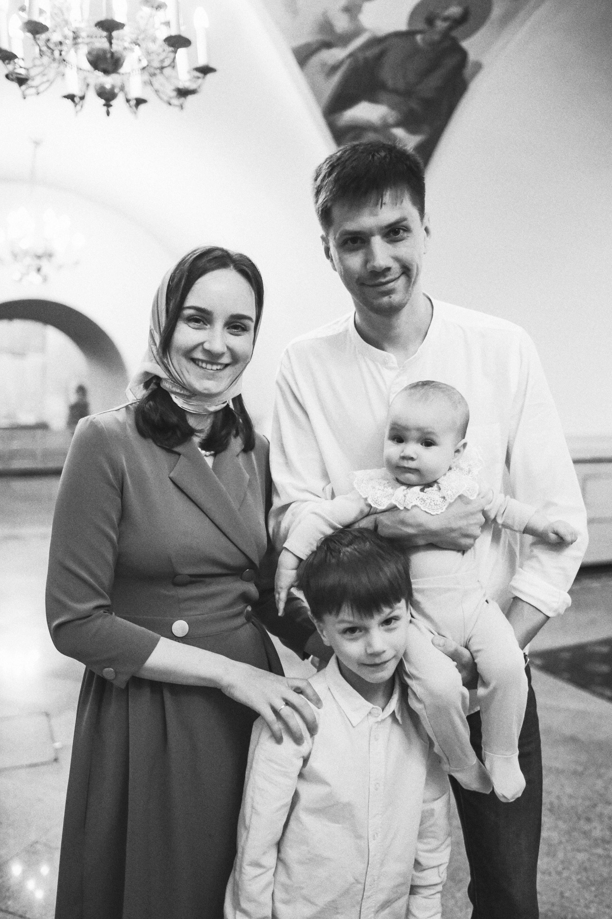 Крещение Авроры. Семейный и свадебный фотограф в Санкт-Петербурге Яна