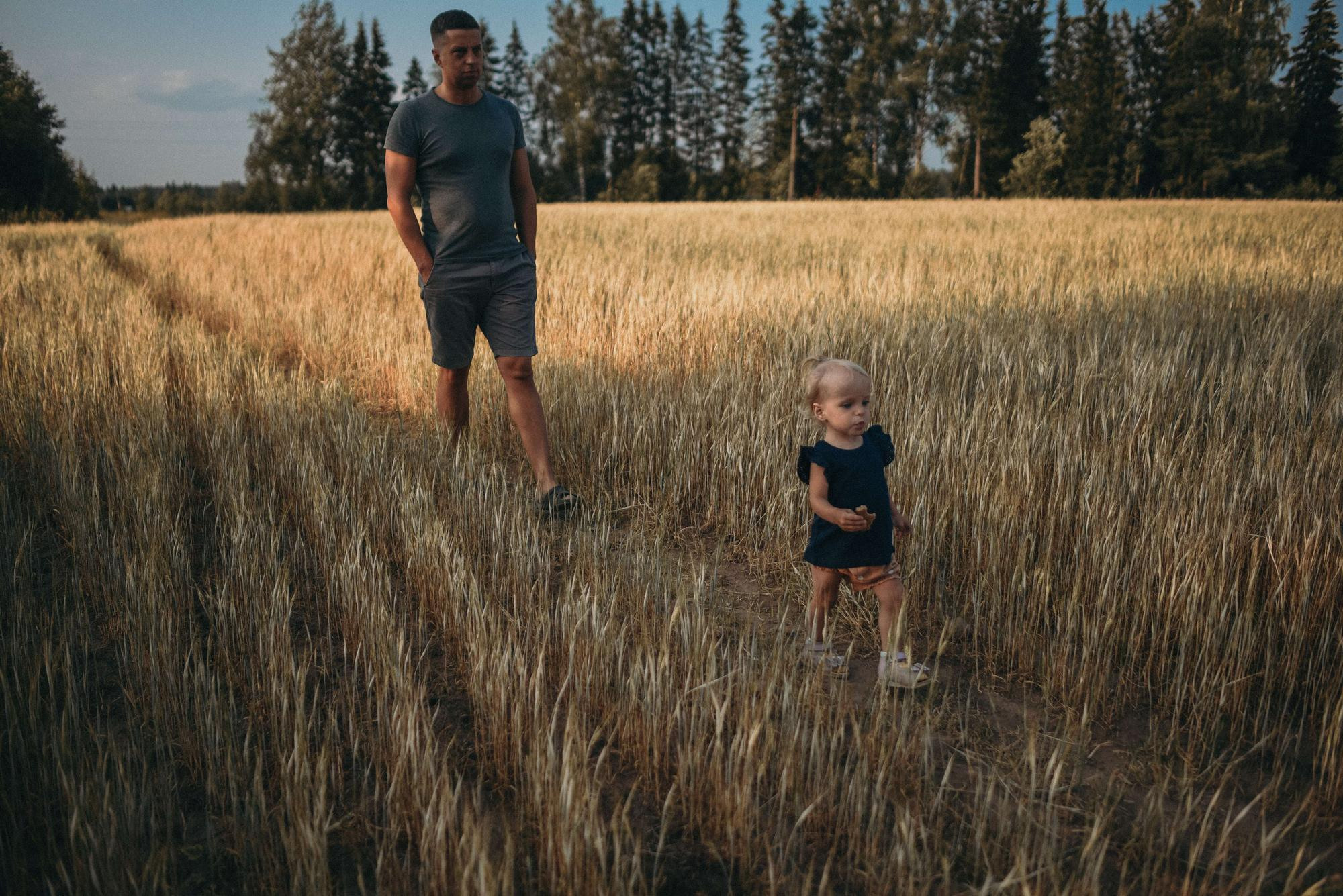 Александр и двойняшки Леня и Ася. Семейный и свадебный фотограф в Санкт-Петербурге Яна