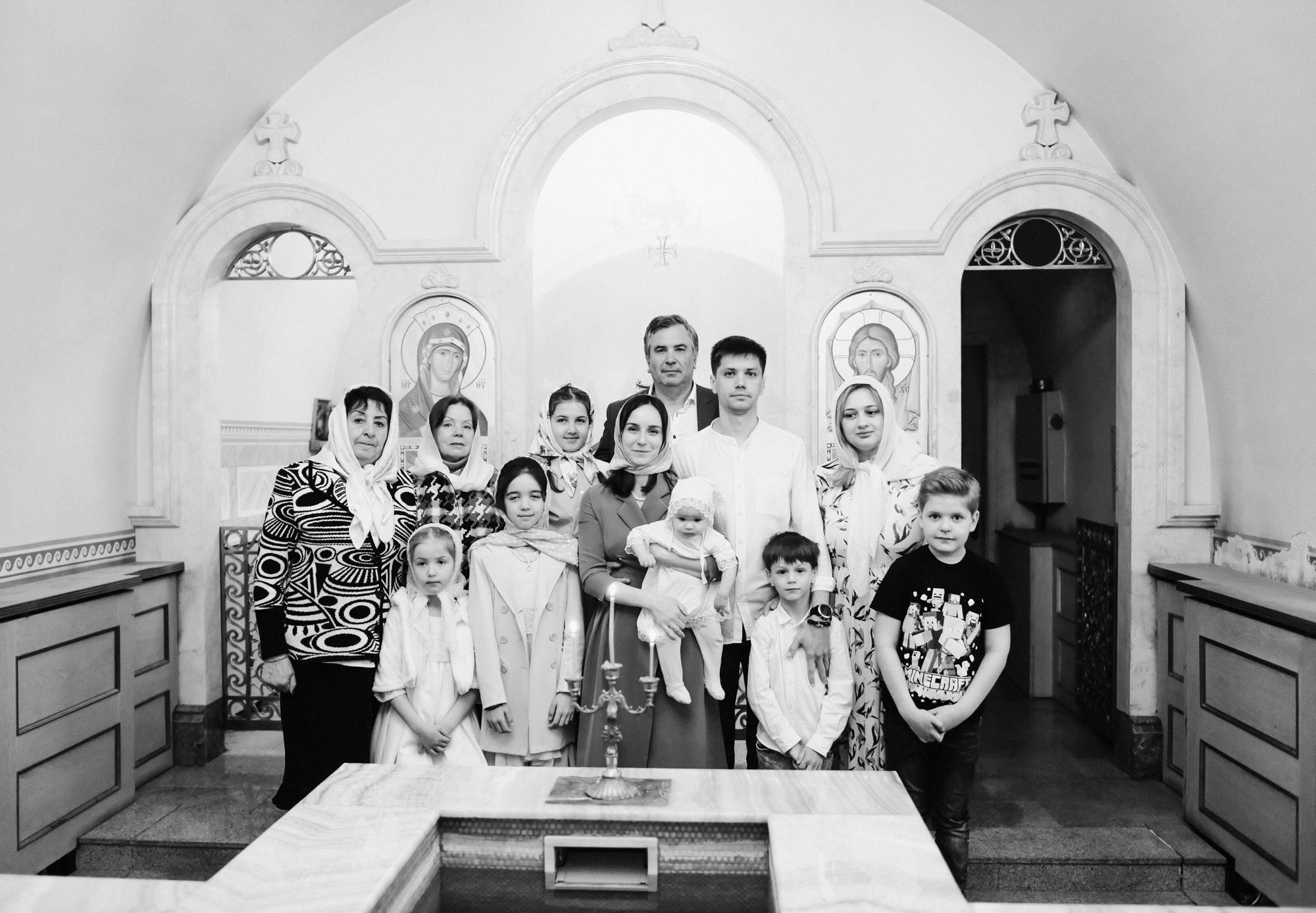 Крещение Авроры. Семейный и свадебный фотограф в Санкт-Петербурге Яна