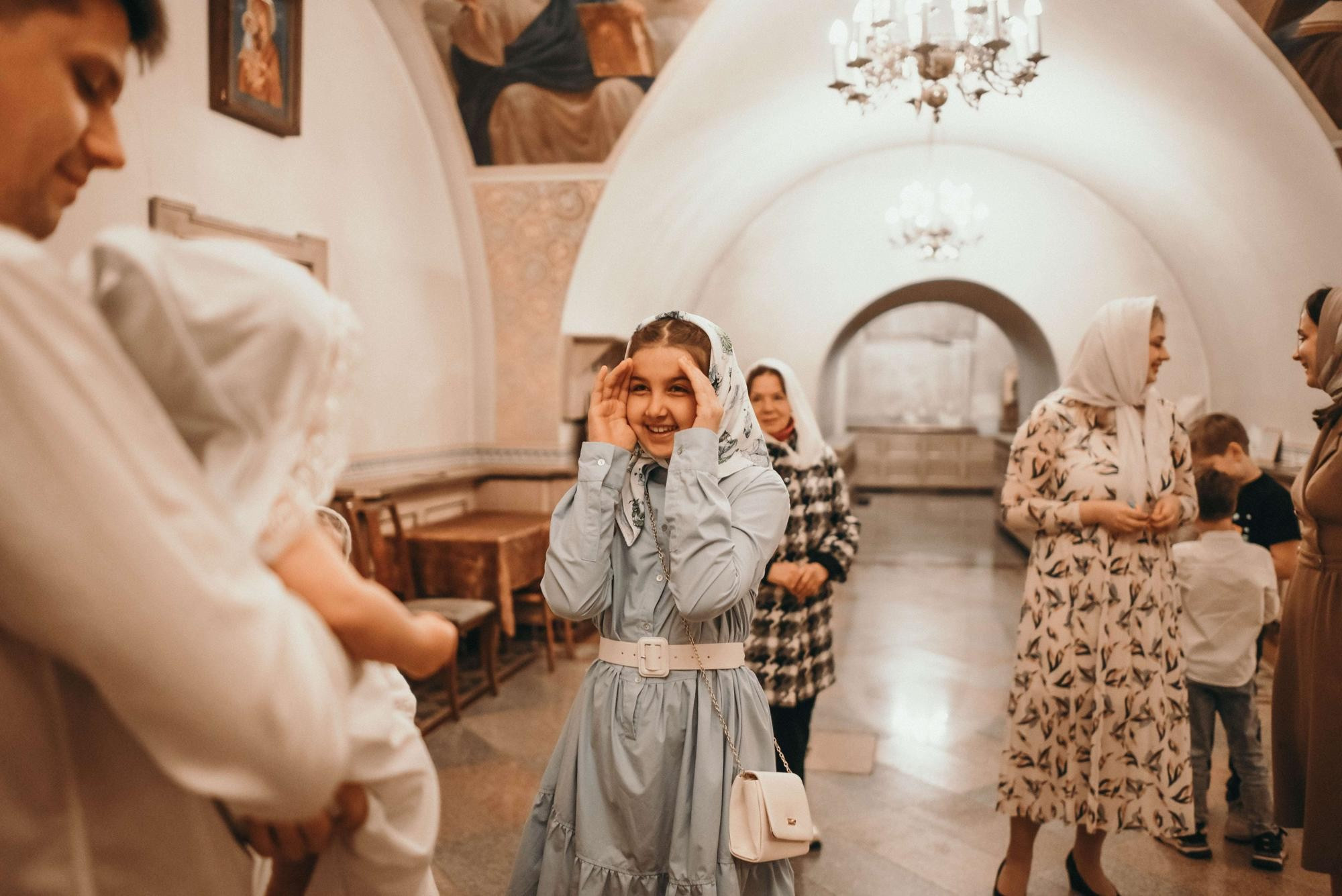 Крещение Авроры. Семейный и свадебный фотограф в Санкт-Петербурге Яна