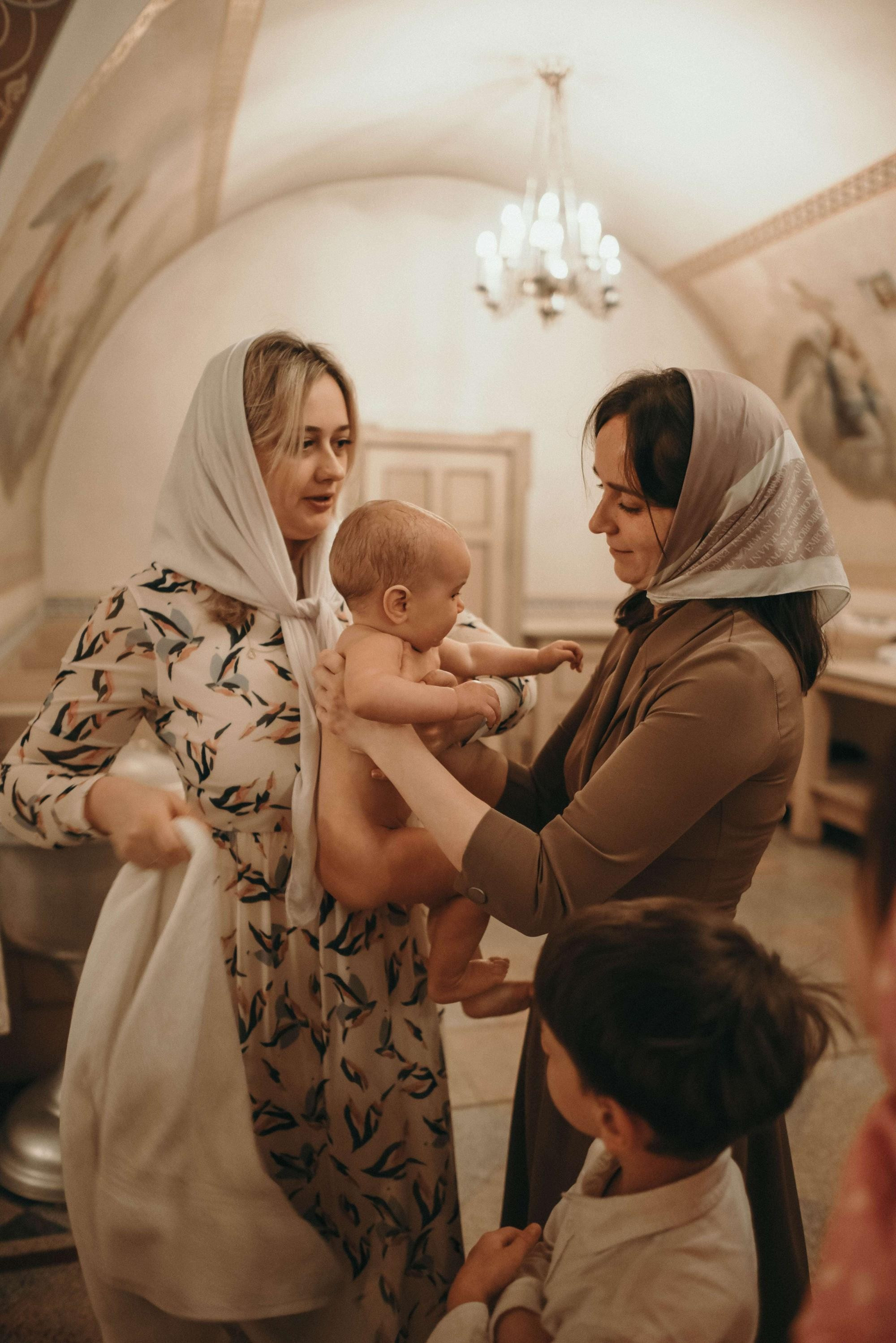 Крещение Авроры. Семейный и свадебный фотограф в Санкт-Петербурге Яна