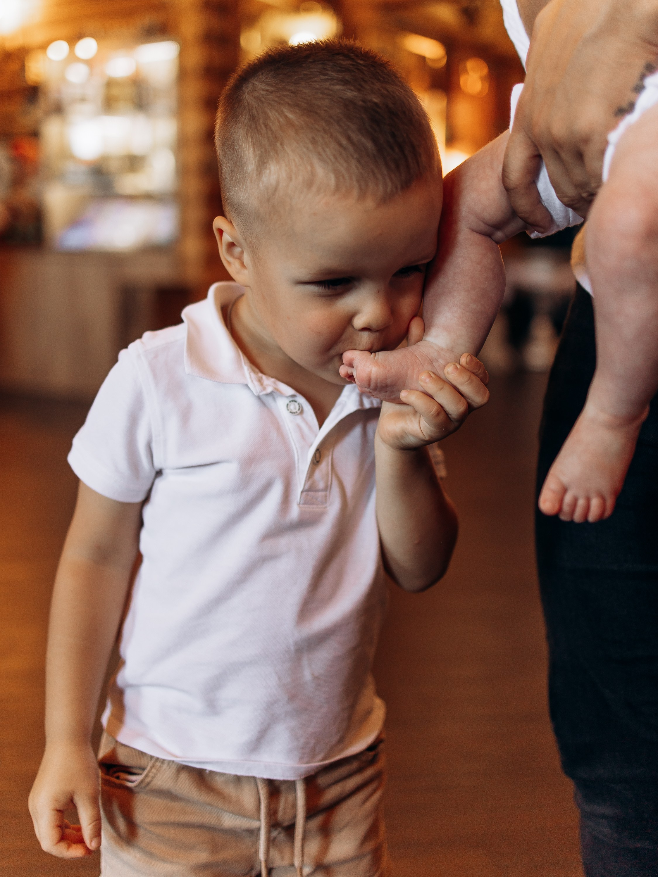 Таинство Крещения Михаила. Семейный фотограф в Краснодаре Храмова Анна