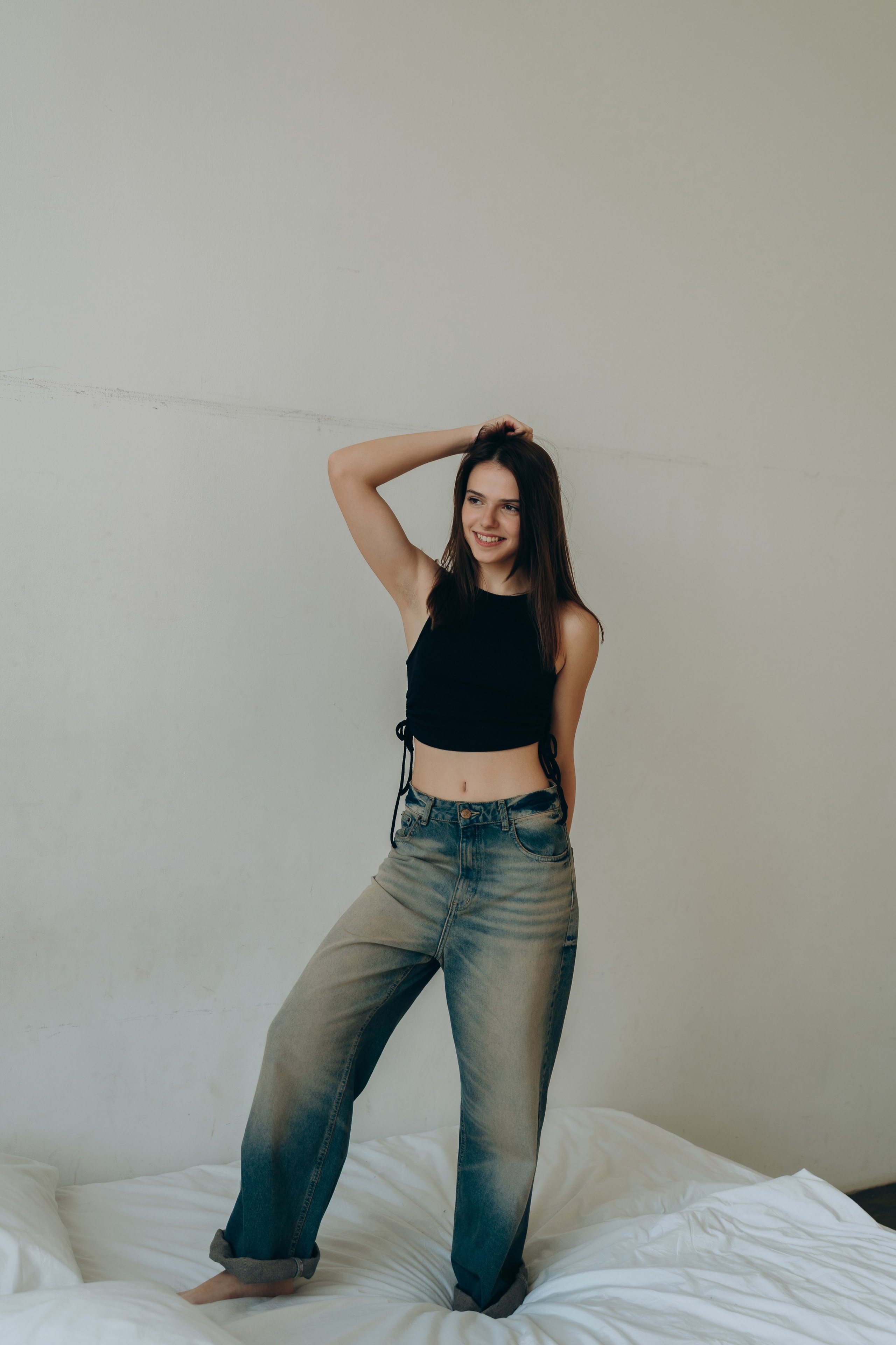 Настя. Модельные тесты. Фотограф Москва Виктория-Антуанетта