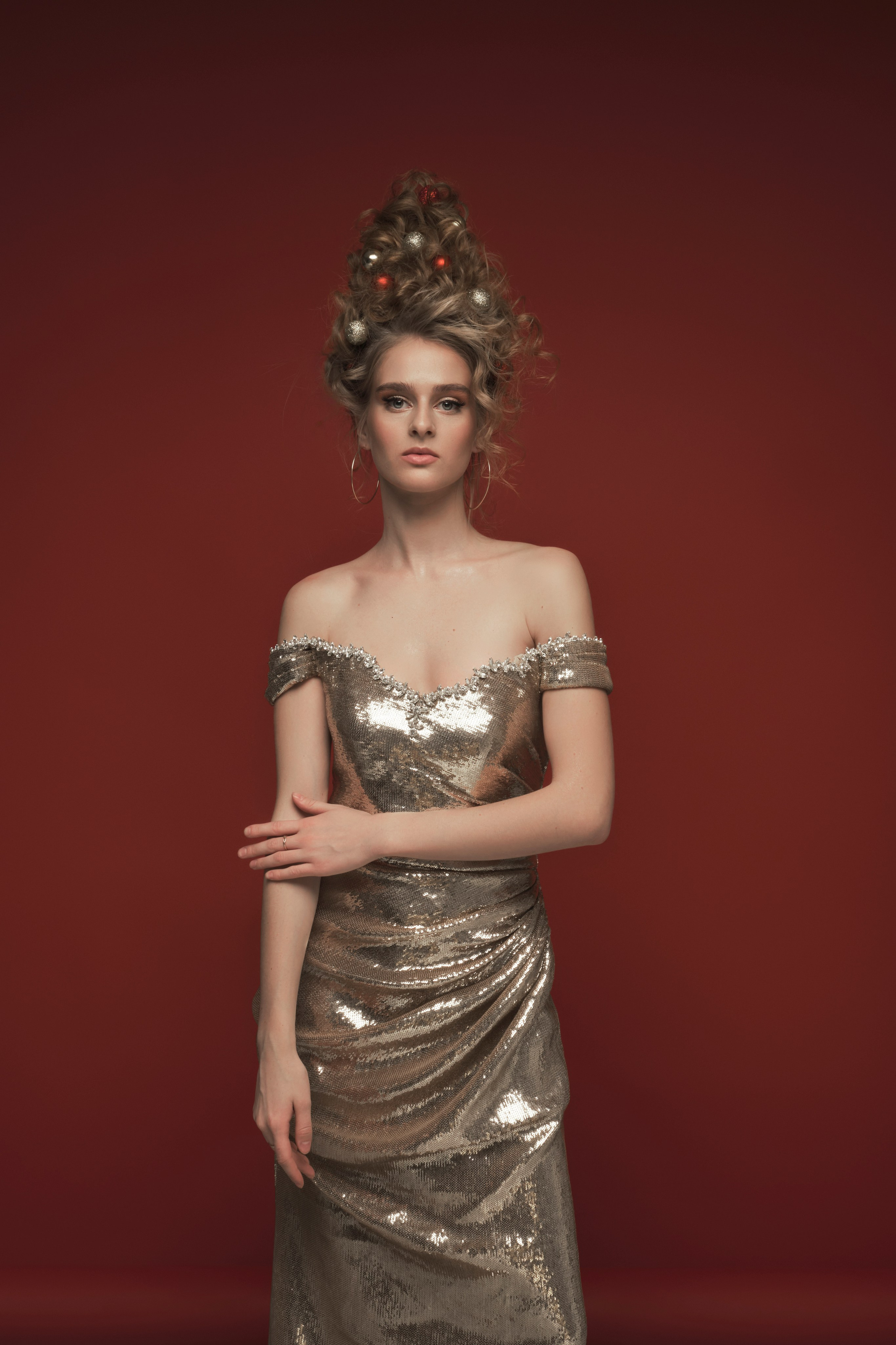 Елочный гламур (State). Портретный фотограф в Санкт-Петербурге Елена Сергеева