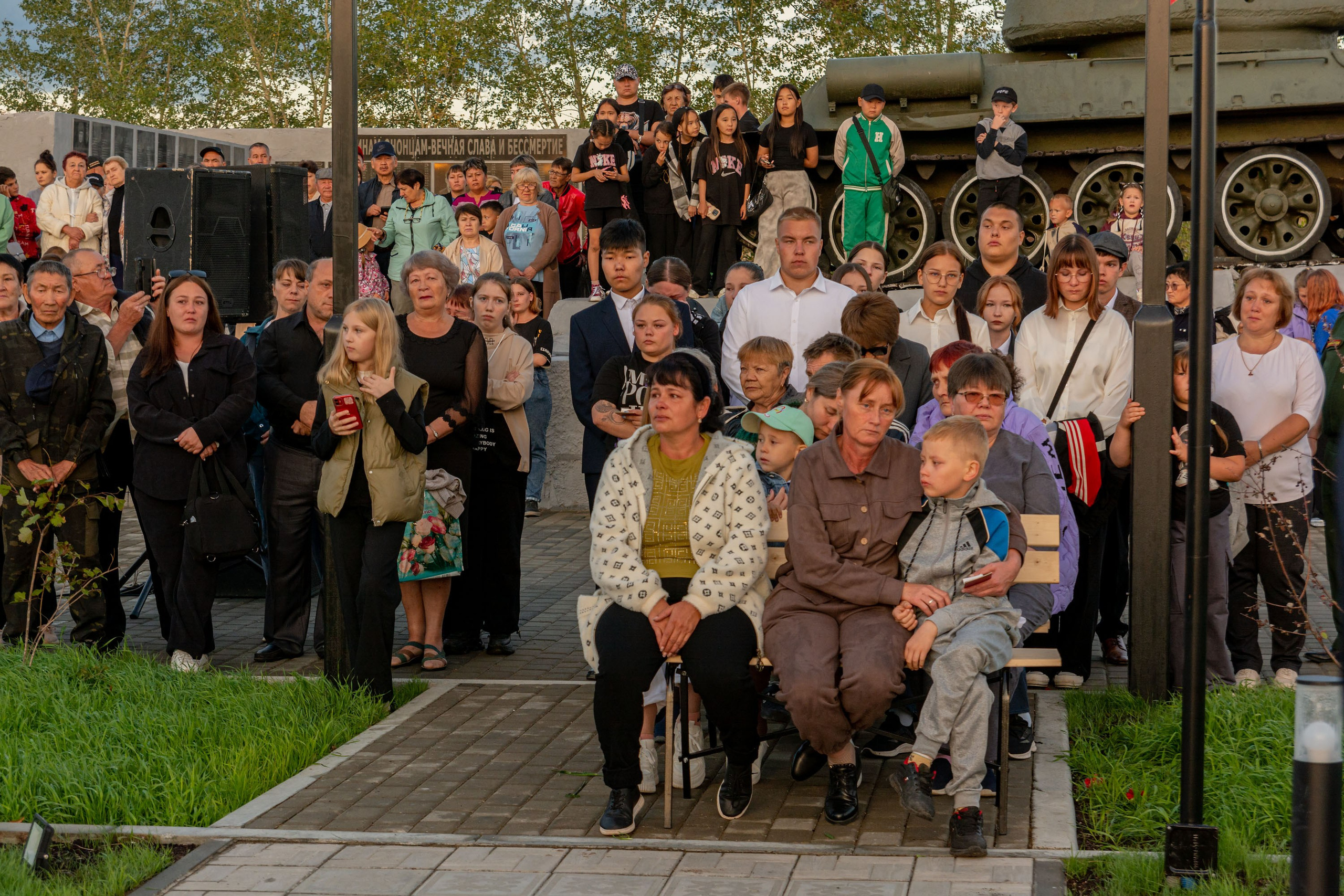 Открытие мемориального комплекса. Фотограф широкого профиля Чита-Цасучей
