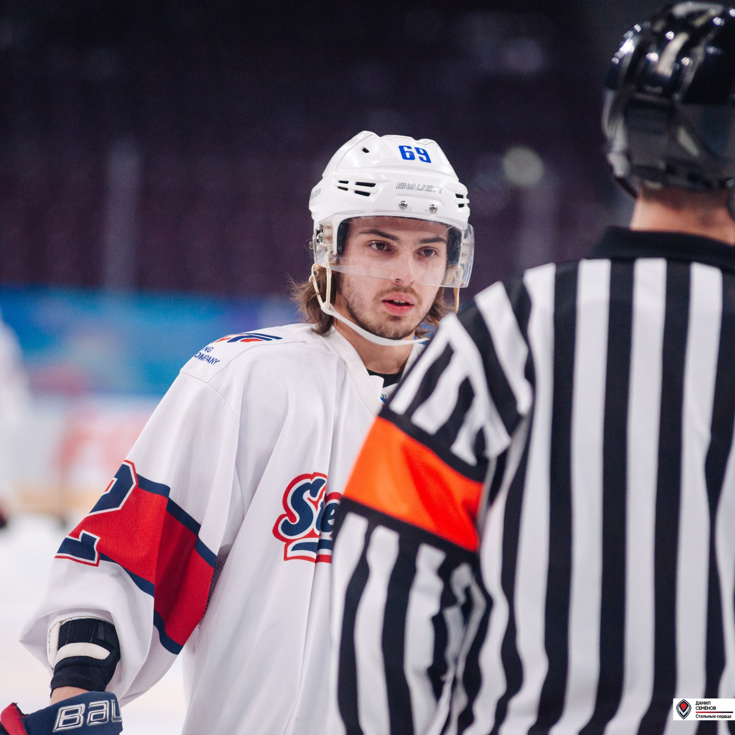 Чемпионат СХЛ. Стальные сердца — Газовик. Фотограф Магнитогорск Данил Семенов