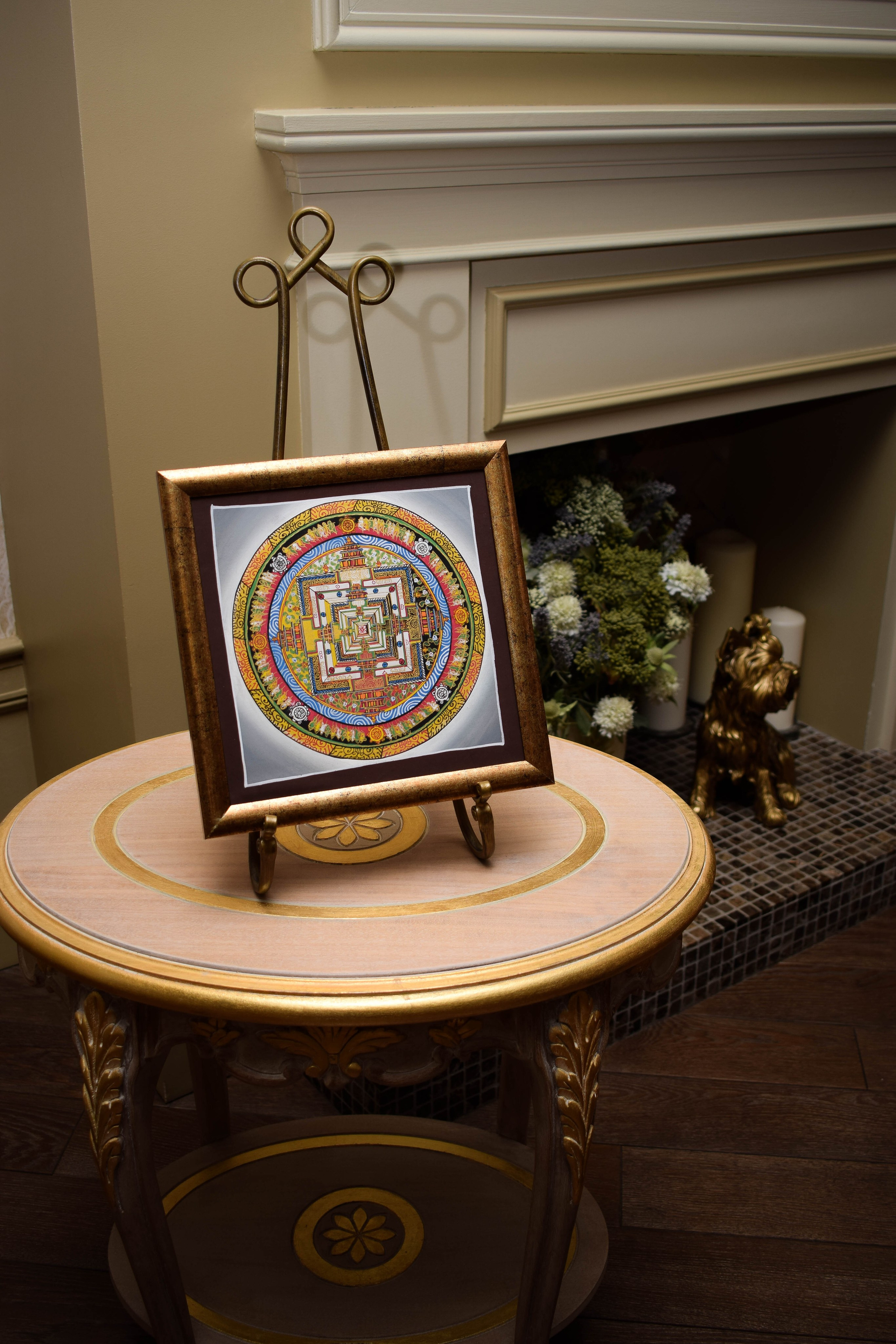 Пробуждающие мандалы. Малый размер 35*35 см. Пробуждающие Картины. Мандалы бесконечности