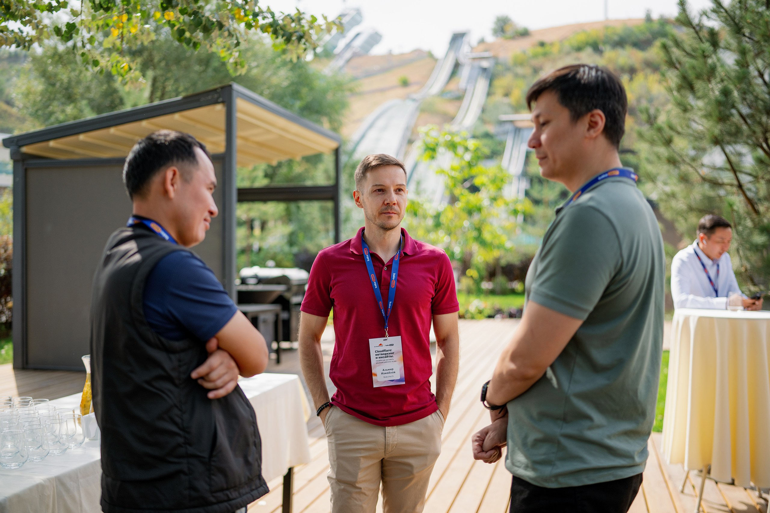 Конференция/Игра в тенис — BakoTech&Cloudfire. Фотограф в Алматы — Алексей Коньков | Репортаж, свадьбы, портреты