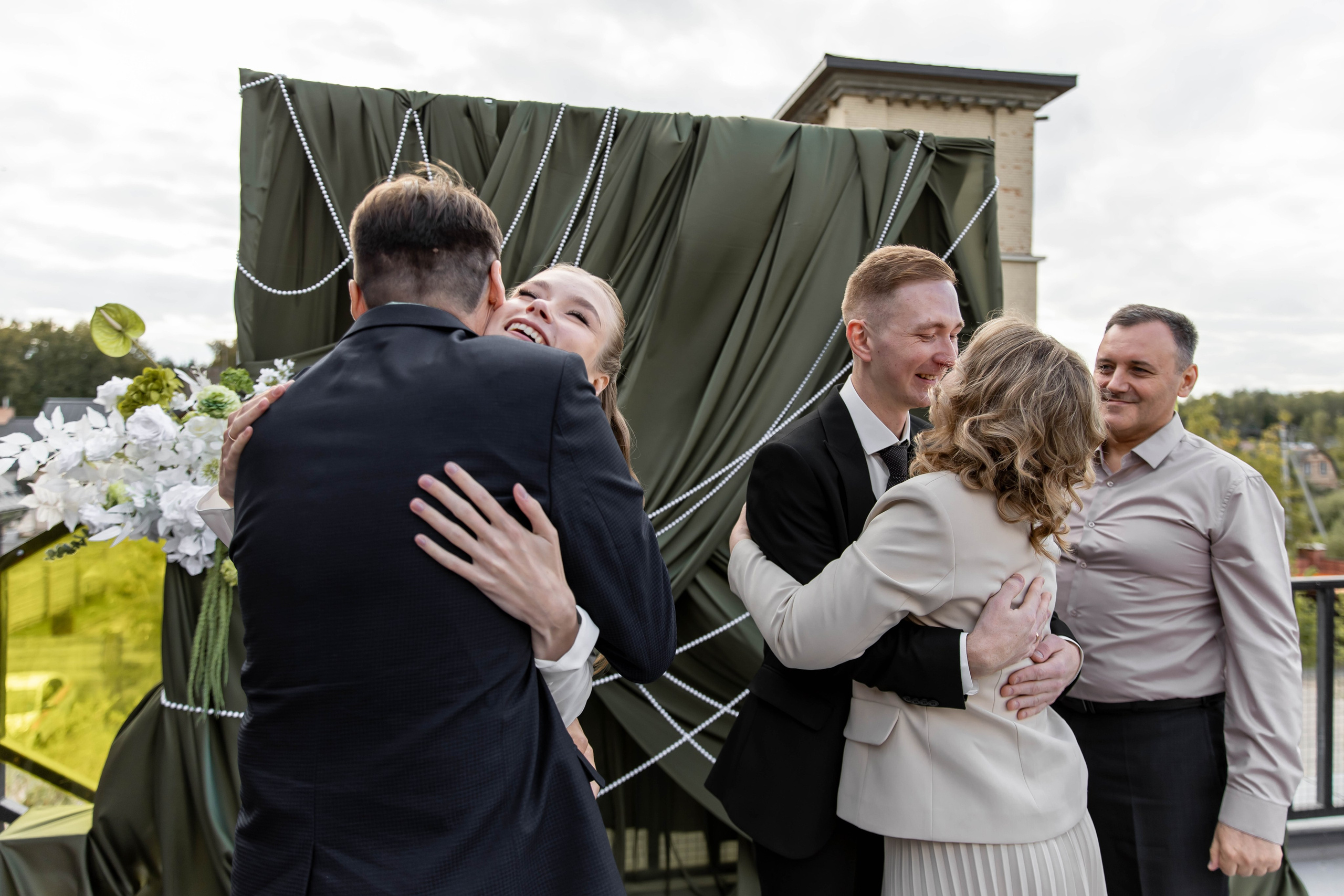 Выездная регистрация + Барвиха + банкет. Свадебный и семейный фотограф в Москве Диана Левченко