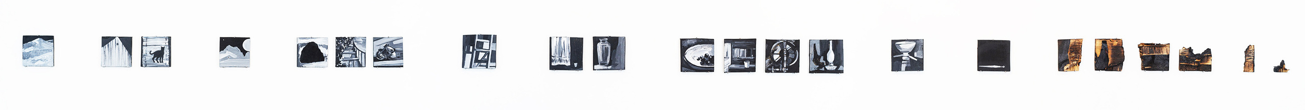 Проект Ольги Гражданкиной «Угольки». Художник Ольга Гражданкина