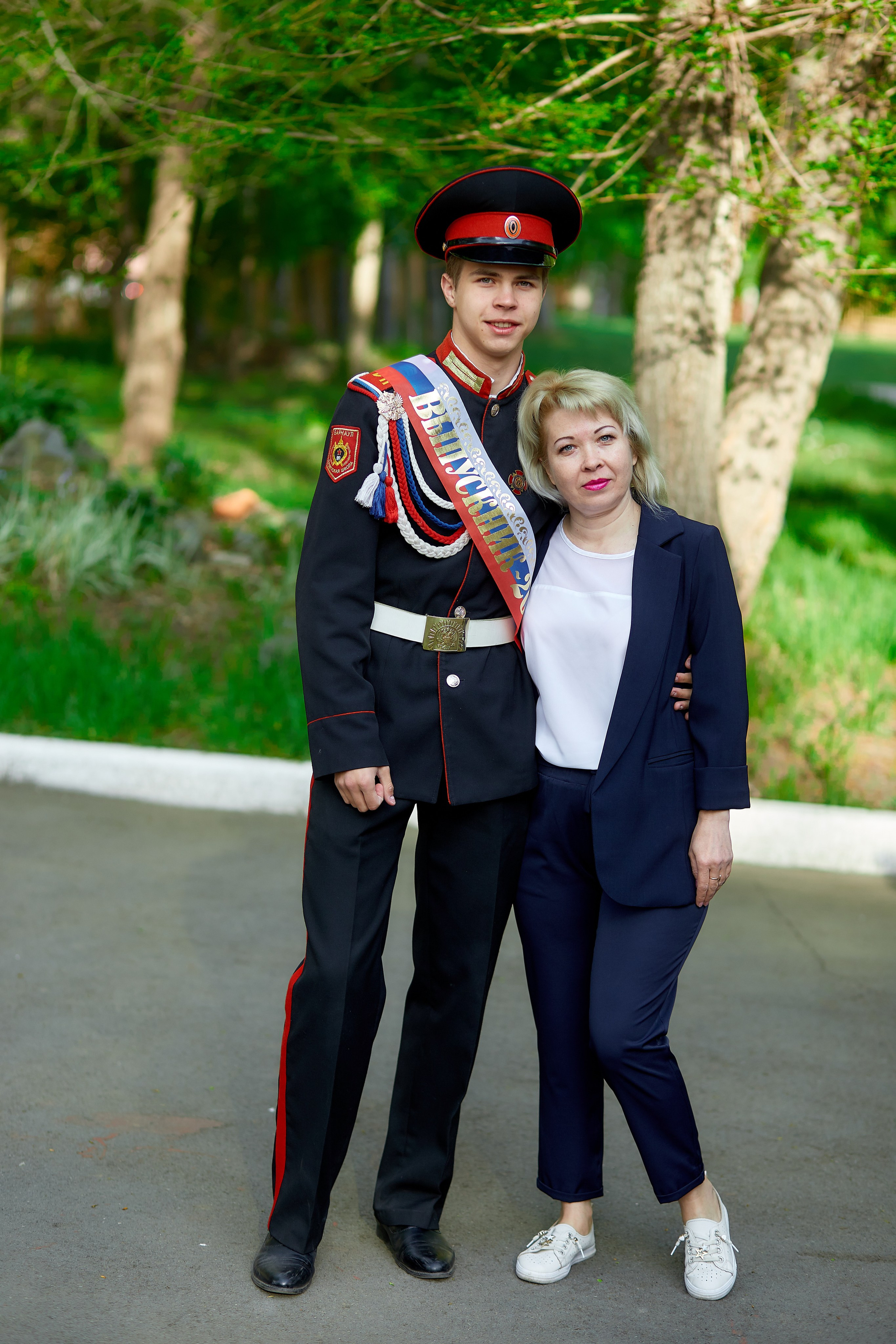 Кадеты последний звонок. Фотограф Вячеслав Фарунин