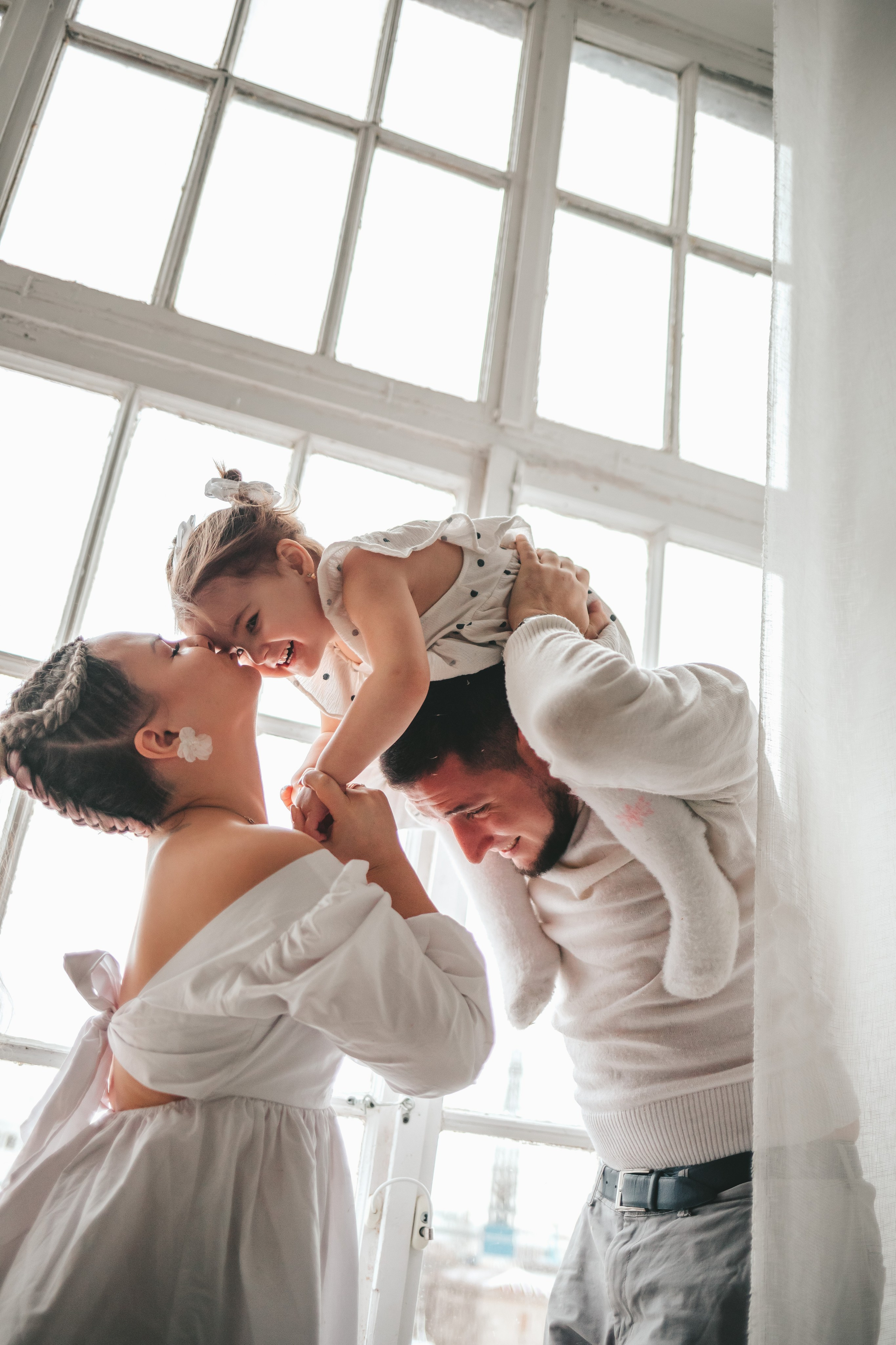 Кирилл, Катя и Ева. Семейный lifestyle фотограф в Санкт-Петербурге Людмила Пахомова